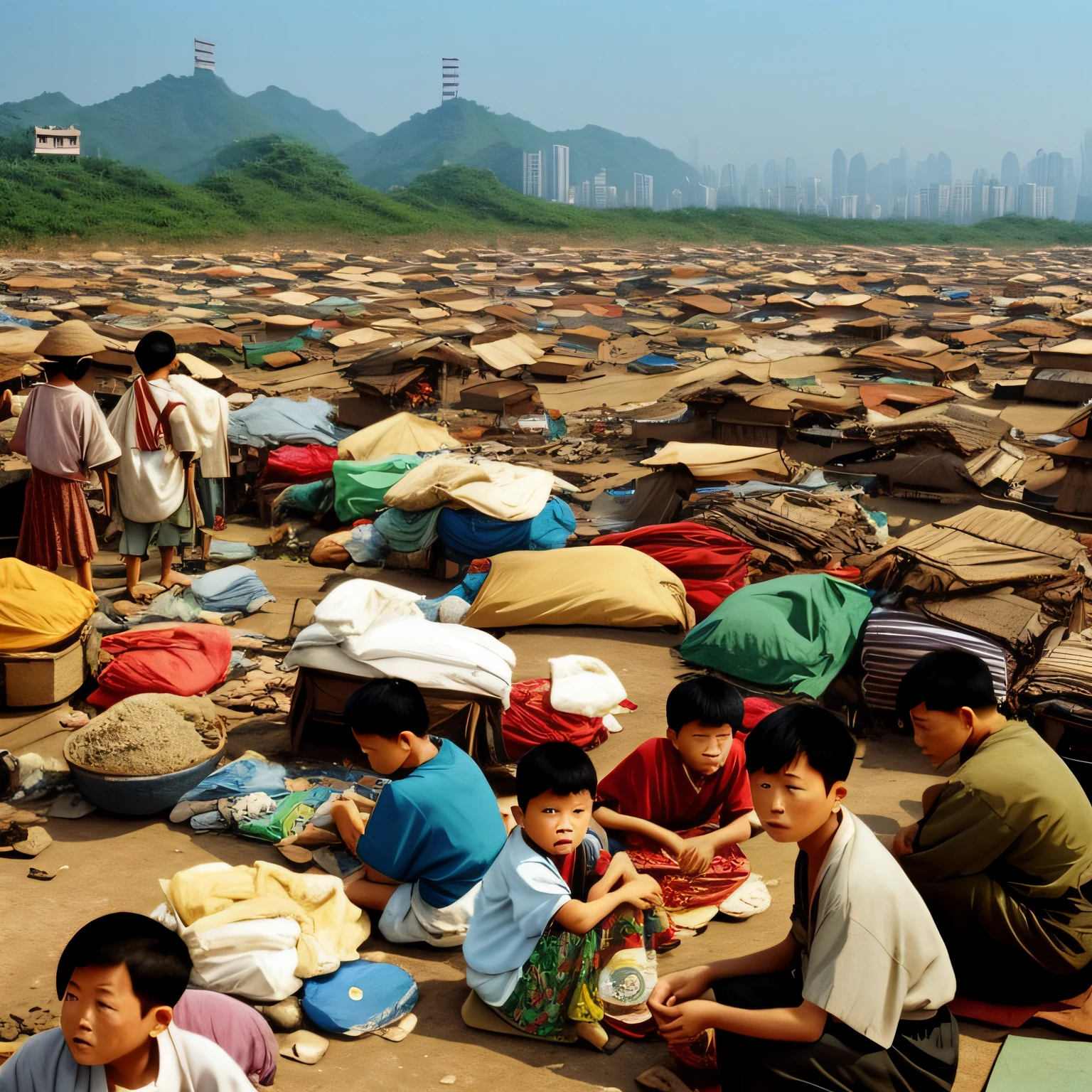 In the 90s China, poor, poor, war, reality --auto --s2
