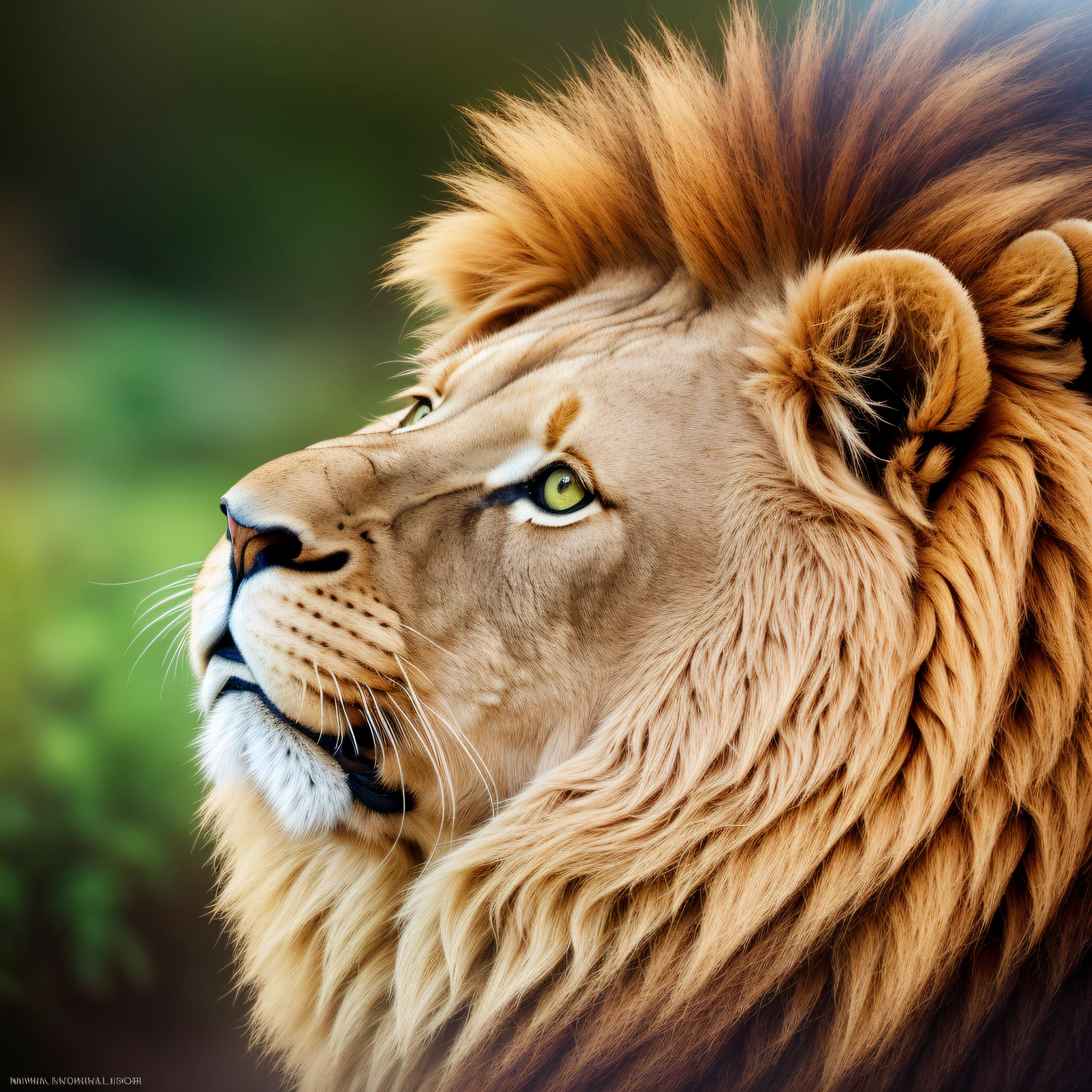 Knollingcase, lion, ((bright, realistic, realistic, dramatic, sharp focus, 8k)))