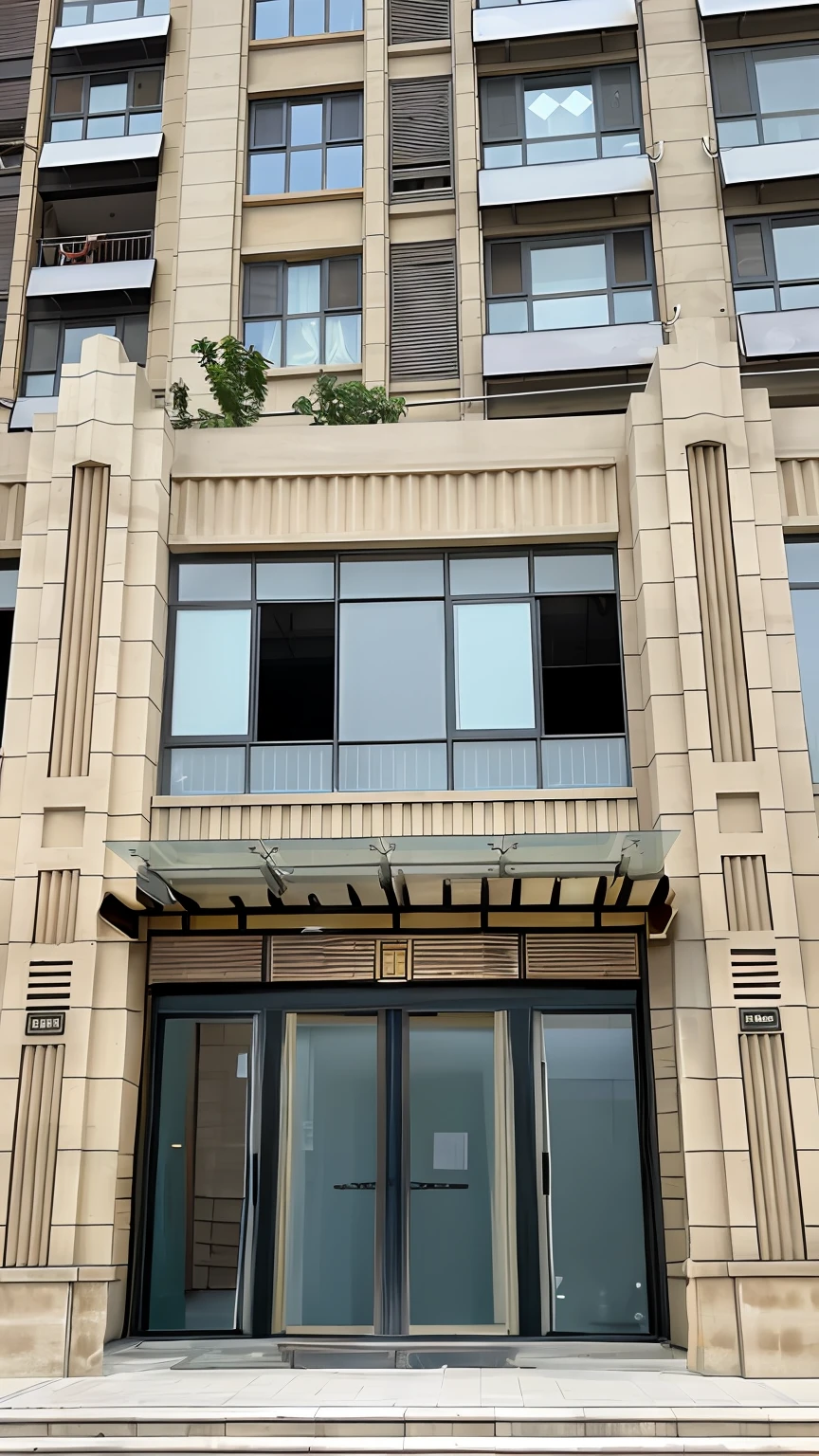 The decoration of the Chinese medicine hall with very good polishing of details is completed, and the door is simple and stylish, perfectly presenting a simple style.
