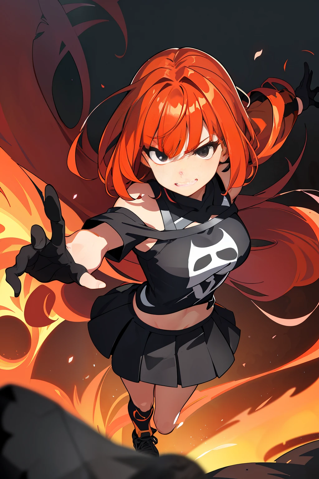 :: Joe Madureira Style:: Beautiful woman perfect and detailed and beautiful smiling,6 year old boy hugging her with school clothes red hair, super detailed, ultra detailed anime style, clothes with tatoon drawings, in various full-body attack poses and with immersive effects, hover effect, graphite style background with vibrant colors "HDR ultra" detailed and with focus effect, with fixed black all star converse sneakers (masterpiece: 1.2, best quality), (finely detailed beautiful eyes: 1.2),extremely detailed, depth of field,shot with canon eos,lens 135mm f1.8,portrait of [x]( )),long hair, straight and black,with a natural glow,(anime black eyes:1.4), (finely detailed eyes and detailed face:1.3),), (with ultra detailed black school skirt and fixed shape and color,  white t-shirt with tatoom print with fixed format Mandarin letters,ultra detailed:1.3), (beautiful and clear background:1.2), ultra-detailed, Best Shadow:1.1),("" character demonstrating his super power in the fist"")((depth of field and blur)), ((watercolor)), large breasts, bare shoulders, flowers and petals, bbela conceptual illustration , (white background:0.5), (illustration :1.1), (extremely thin and beautiful:  1.1), (perfect details: 1.1) graffiti style background, freedom, soul, digital illustration, perfect anatomy, centered, approaching perfection, dynamic, highly detailed, watercolor painting, artstation, concept art, smooth, sharp focus, illustration,, villain man, wearing a super detailed black jacket, black gloves, power in right hand, black converse sneakers, black long hair, destructive power in your control,  Ruined scenery with smoke and fires