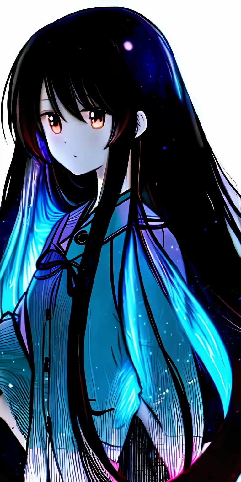 anime girl long hair