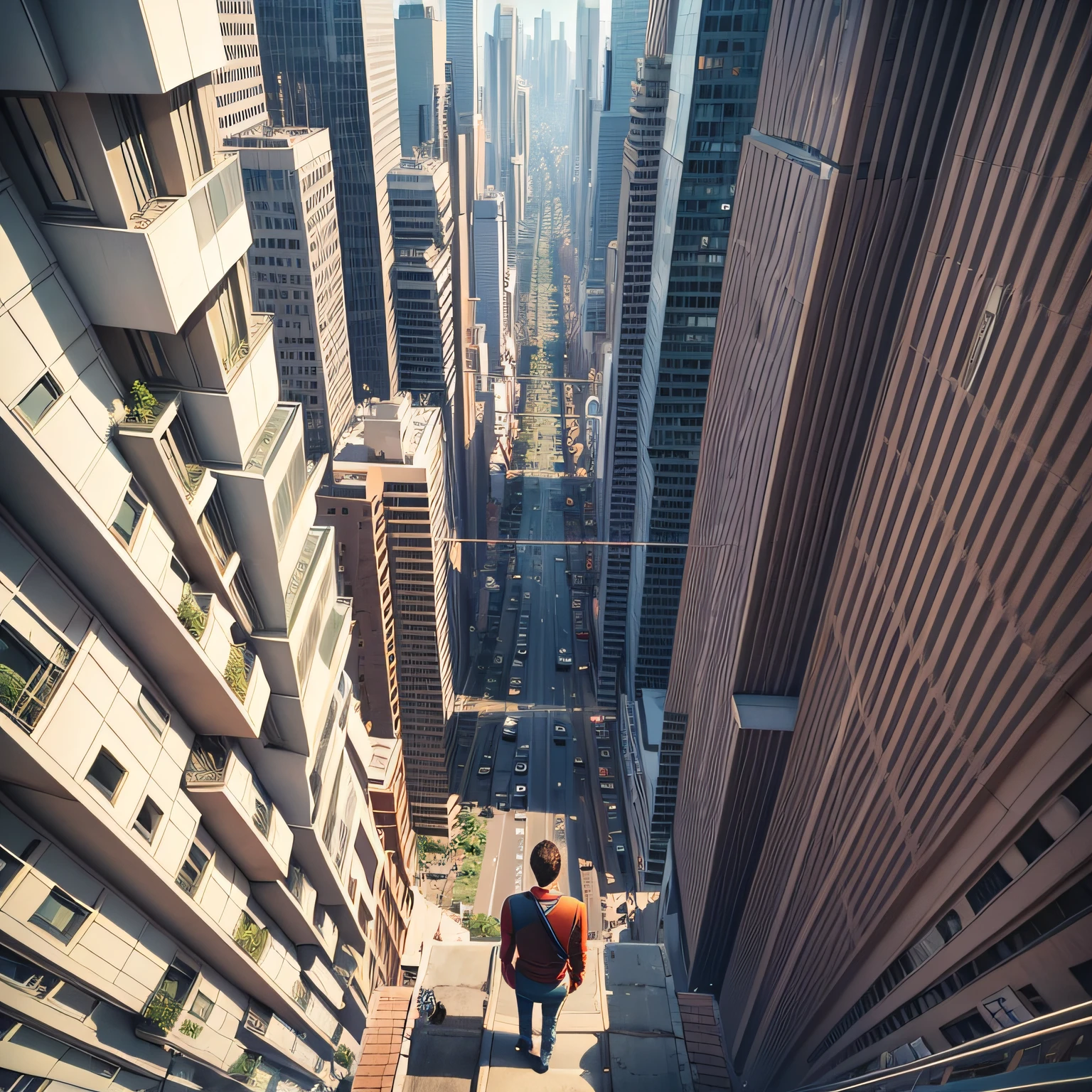 People overlooking city --auto --s2