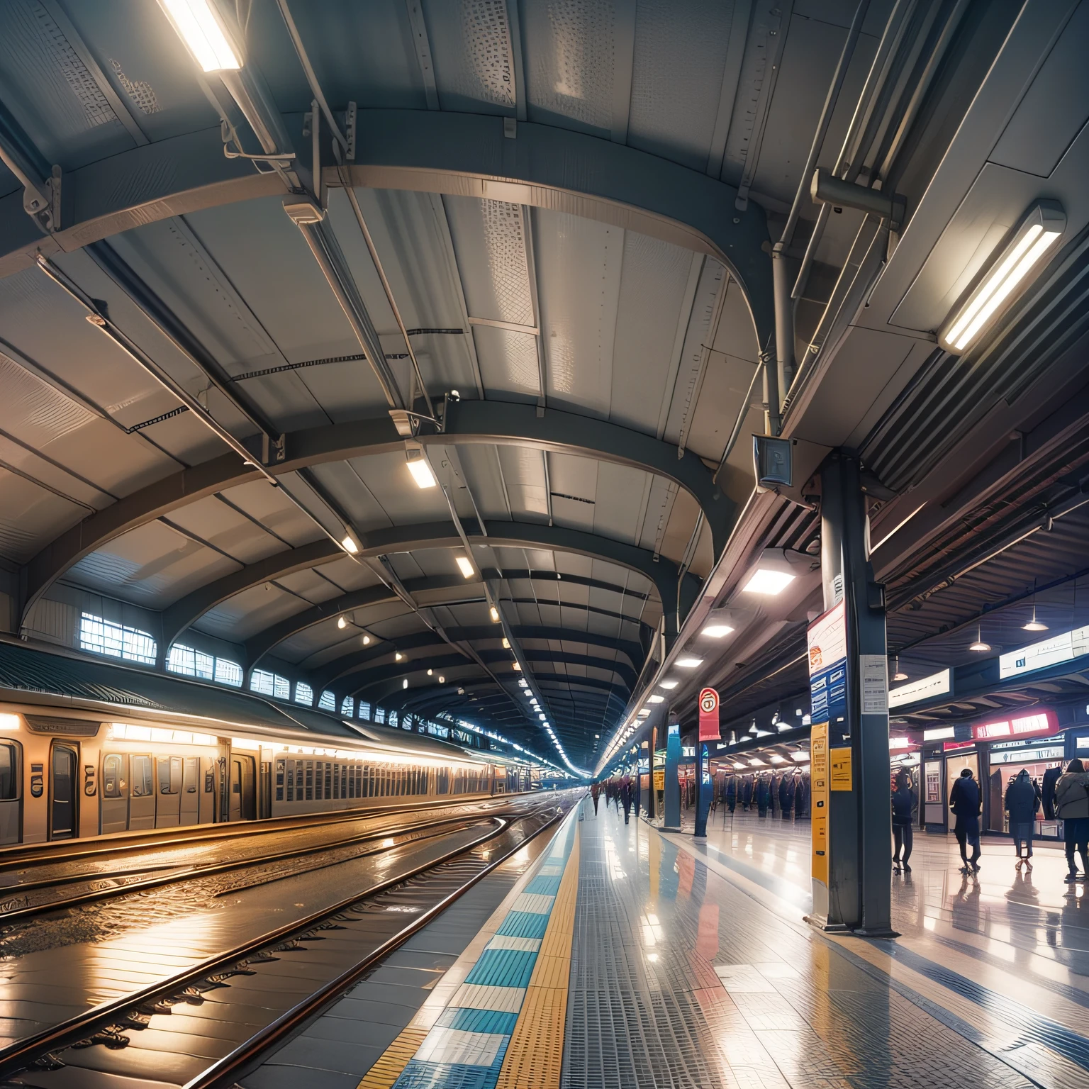 train station at midnight --auto --s2
