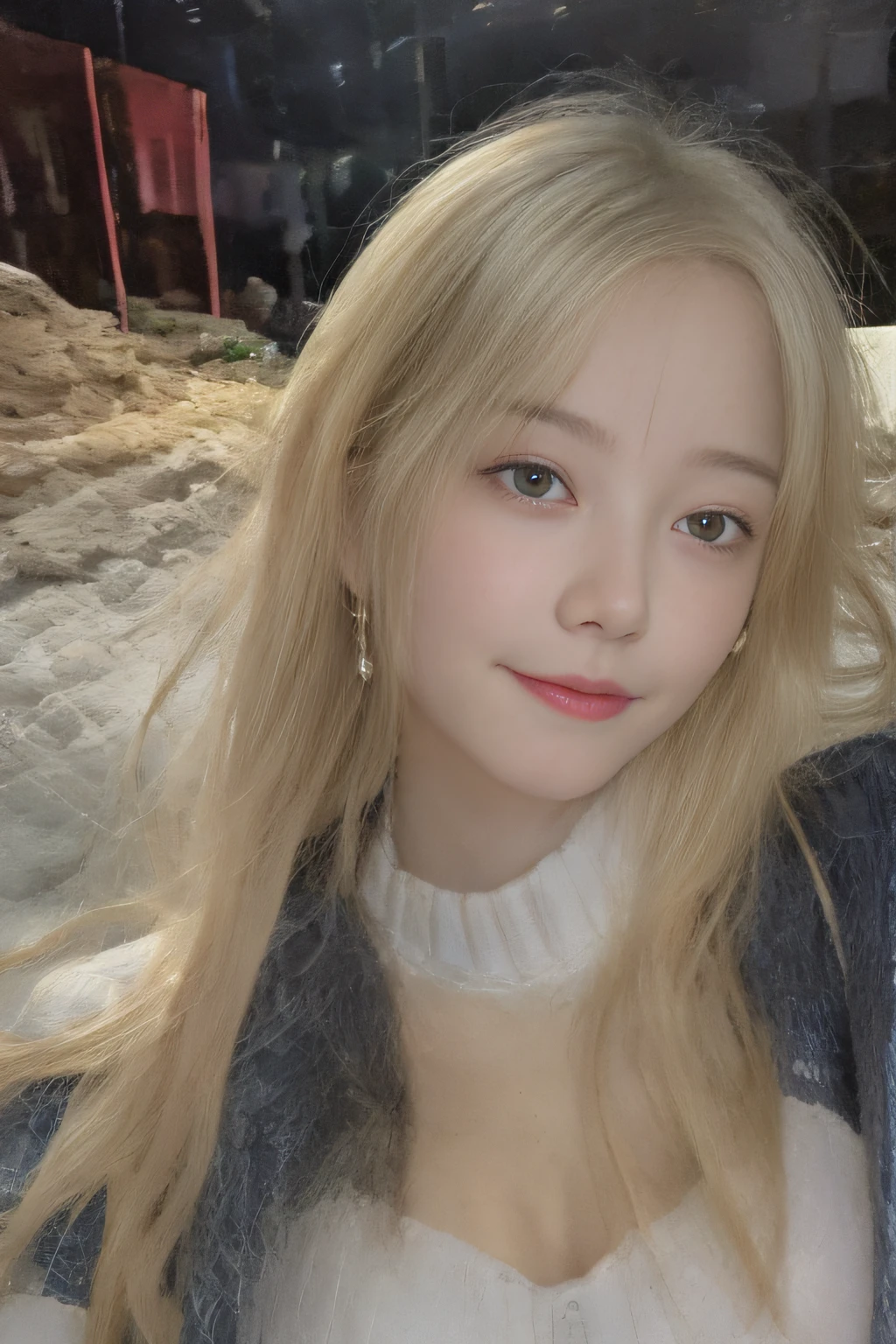 Super fine, super real, female knight, seaside reef, sunset, silver armor, crop navel, backlight, slender figure, full body, panorama, visible feet, shoulder-length hair, figure compared to ten heads, slightly raised head, thin eyebrows
