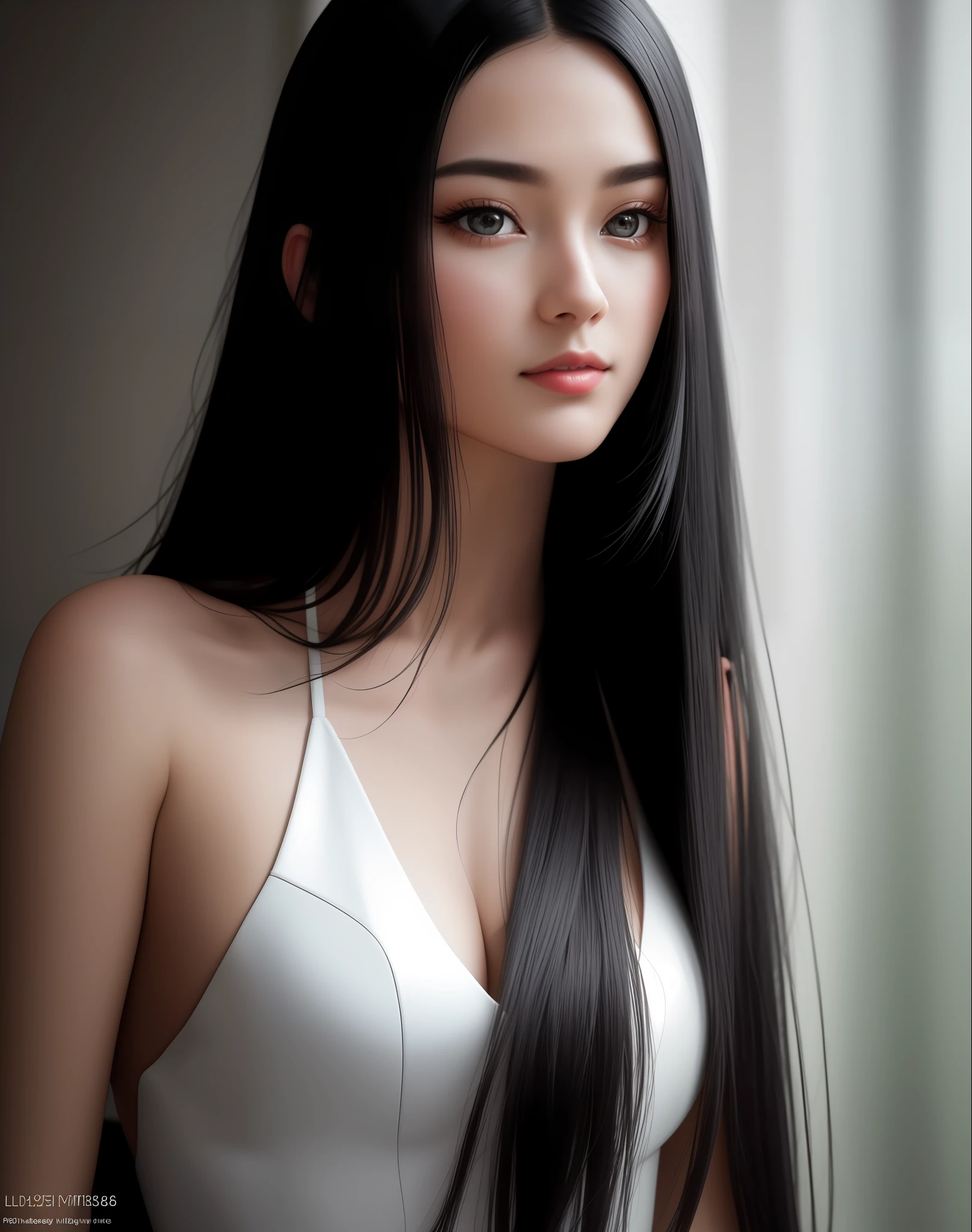 Masterpiece, absurdity, award-winning photo, highly detailed, amazing, fine detail, highly detailed eyes and face, Nikon D850 film stock photo by Lee Jefferies 4 Kodak Portra 400 Camera F1.6 Lens Rich Color Ultra Realistic Realistic Textures Dramatic Lighting Unreal Engine Art Station Cinestir 800 Tungsten, Beautiful esd_woman, long black hair, photo pose, perfect esd_face, perfect esd_body, erotic, big