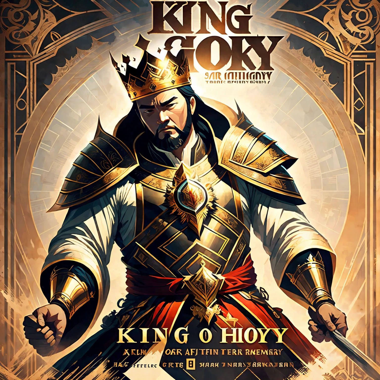 King of Glory series poster design --auto --s2