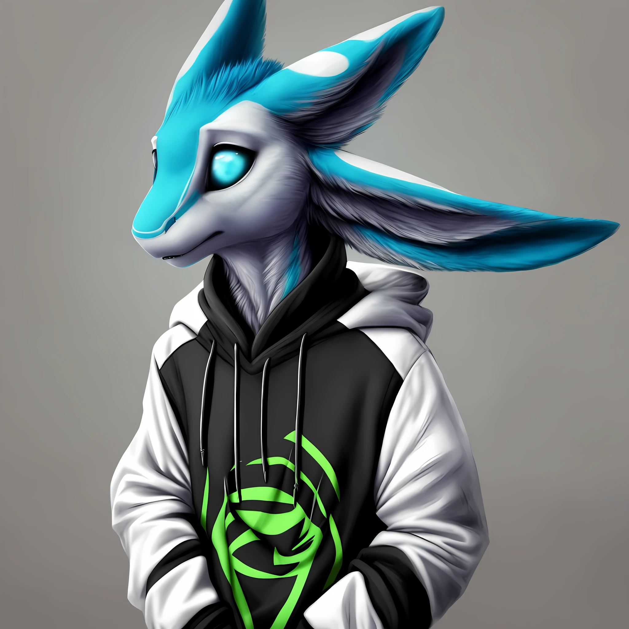 Realistic avali with hoodie