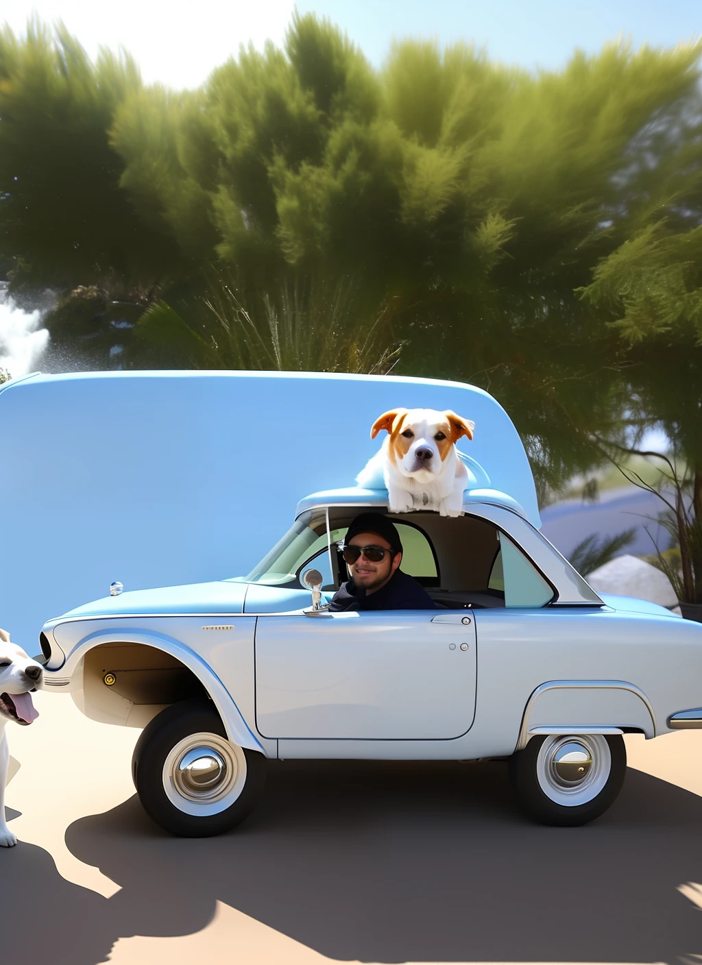 Dog cool