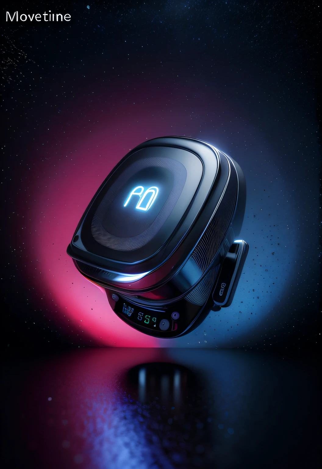 there is a microwave with a lid on it on a black background, pulsar, album, cinematic full shot, 3 d product render, aoc, product design shot, high quality product image”, product photo, argos, moody feel, product render, top lid, high quality image, full image, official product photo, single image, hifiman, ko-fi