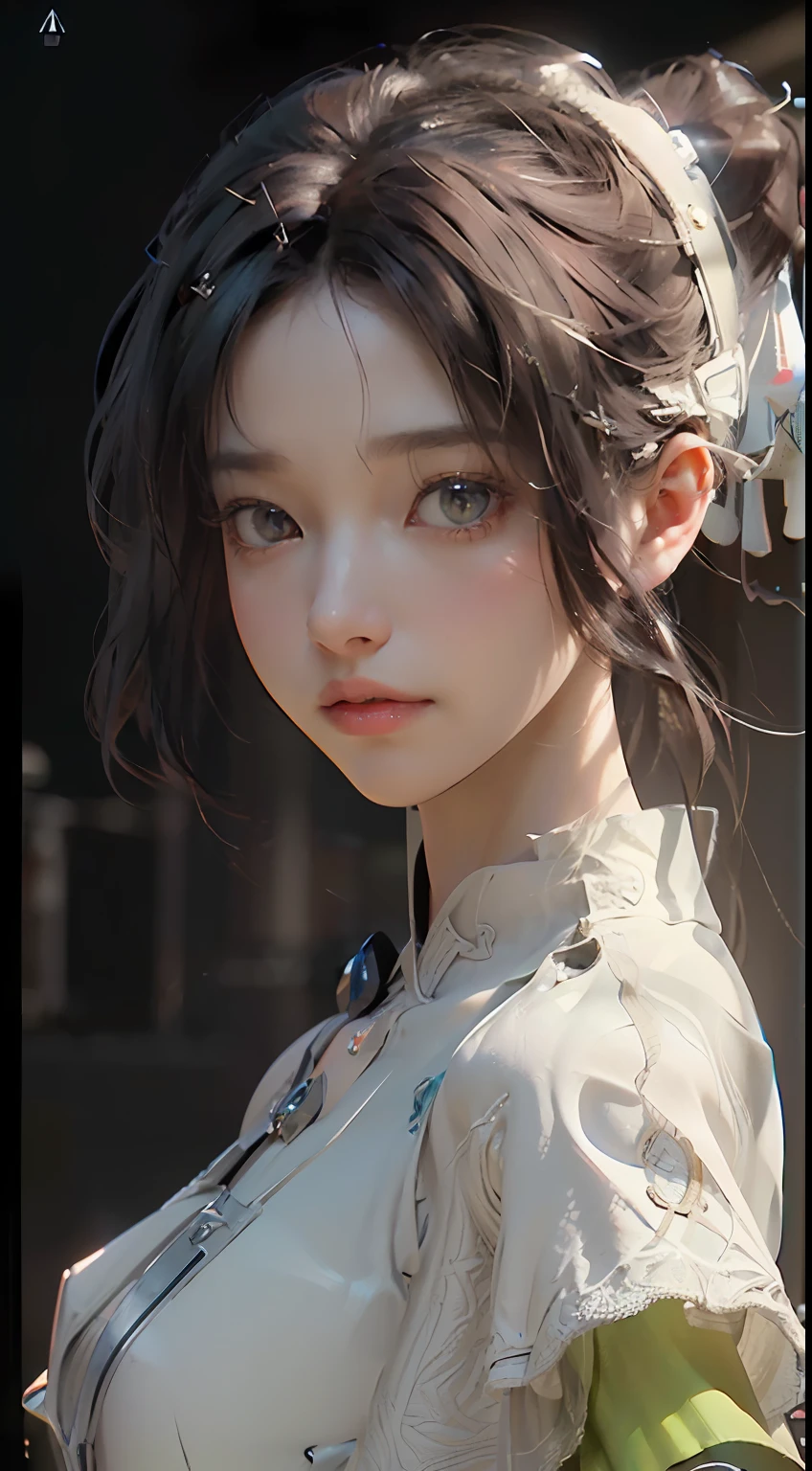 (Best Quality), ((Masterpiece), (Detail: 1.4), 3D, A Beautiful Female Figure, HDR (High Dynamic Range), Ray Tracing, NVIDIA RTX, Super-Resolution, Unreal 5, Subsurface Scattering, PBR Texture, Post-processing, Anisotropic Filtering, Depth of Field, Maximum Clarity and Sharpness, Multi-layer Texture, Albedo and Highlight Mapping, Surface Coloring, Accurate Simulation of Light-Material Interactions, Perfect Proportions, Octane Render, Bicolor Light, Large Aperture, Low ISO, White Balance, Rule of Thirds, 8K RAW,