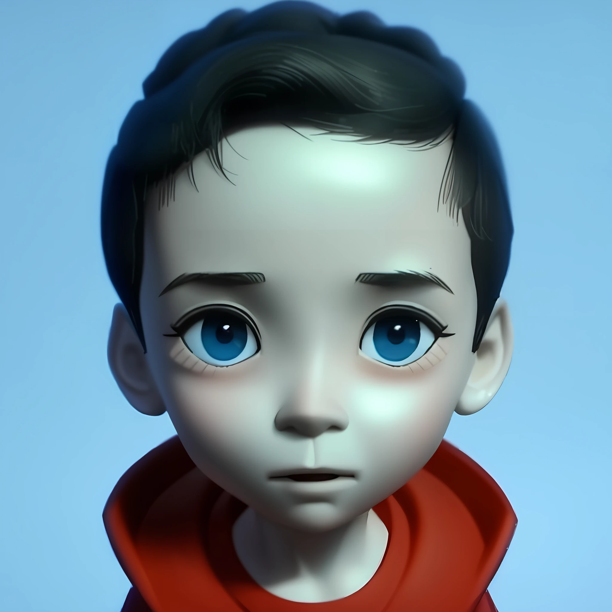 cartoon character of a man in a suit and tie standing on a pedestal, 3 d render stylized, high detail iconic character, highly detailed character, an anime nendoroid of karl marx, stylized portrait formal pose, stylized anime, stylized 3d render, a portrait of the character, 2 d illustration, 2d illustration, highly detailed character design