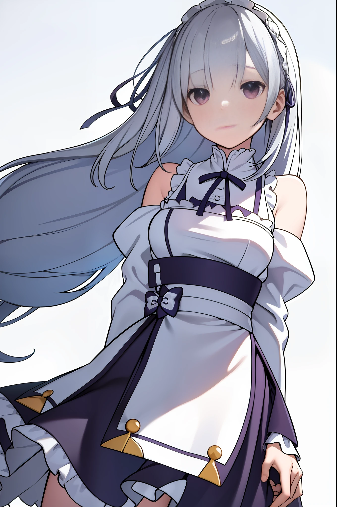 Rem
upper body, looking at viewer, masterpiece, best quality,