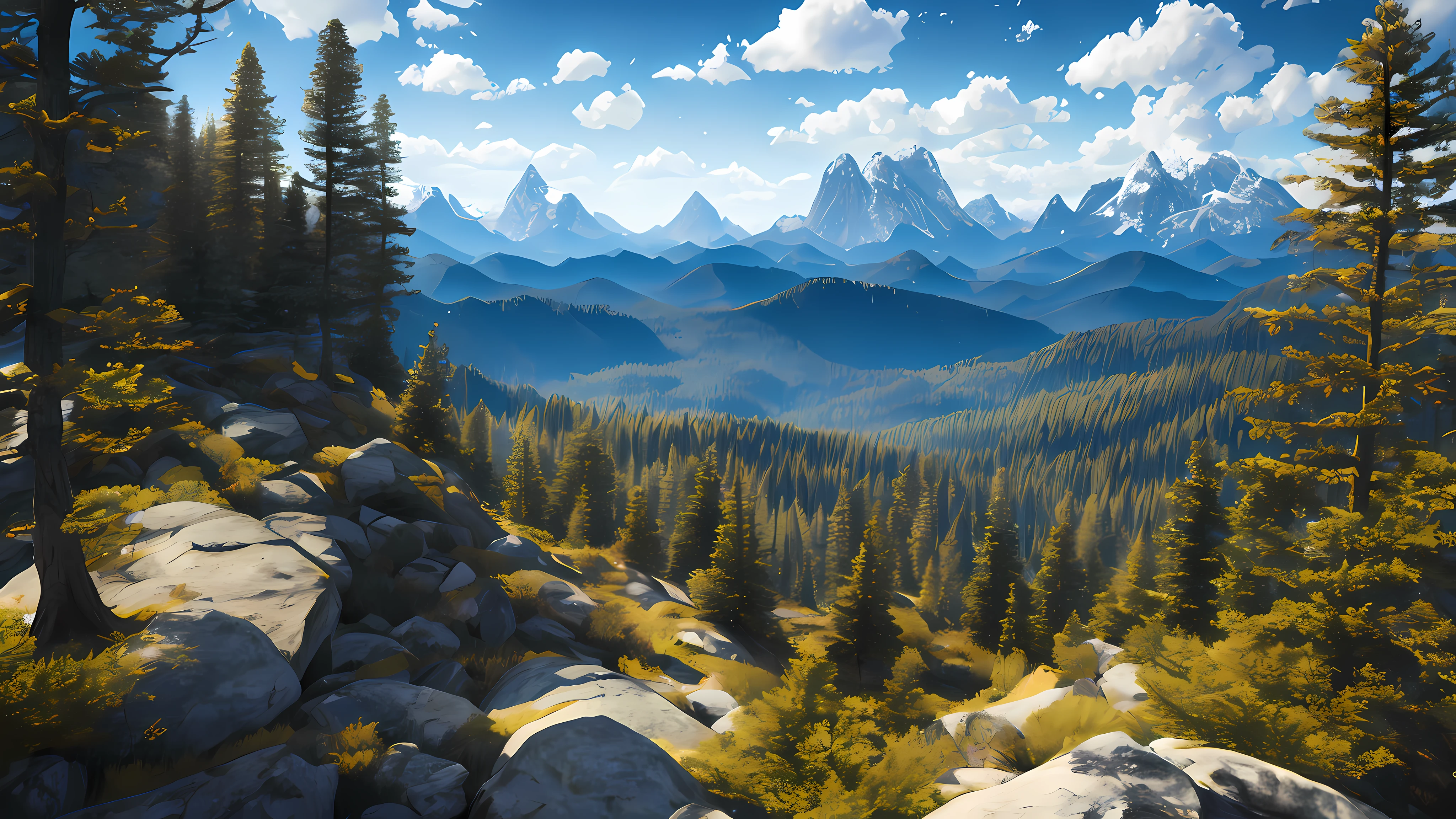 Mountain range with pine trees, masterpiece, best quality, high quality,14000 x 3500 px | 118.5 x 29.6 cm | 46.7 x 11.7 inches 300dpi
highly detailed CG 16k wallpaper unit, HDRI Skydome 34, full 360° infinite panoramic image in HDR, photorealistic, ultra detailed