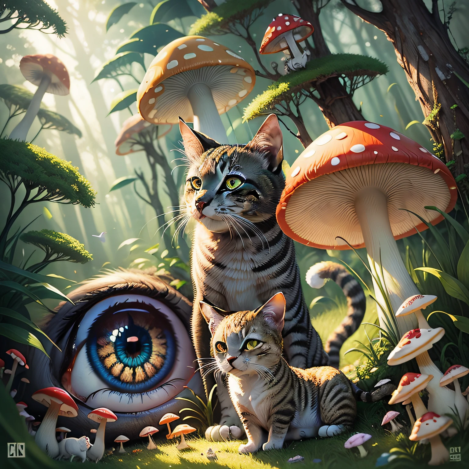 mushroom flexo in cat's big eye --auto --s2
