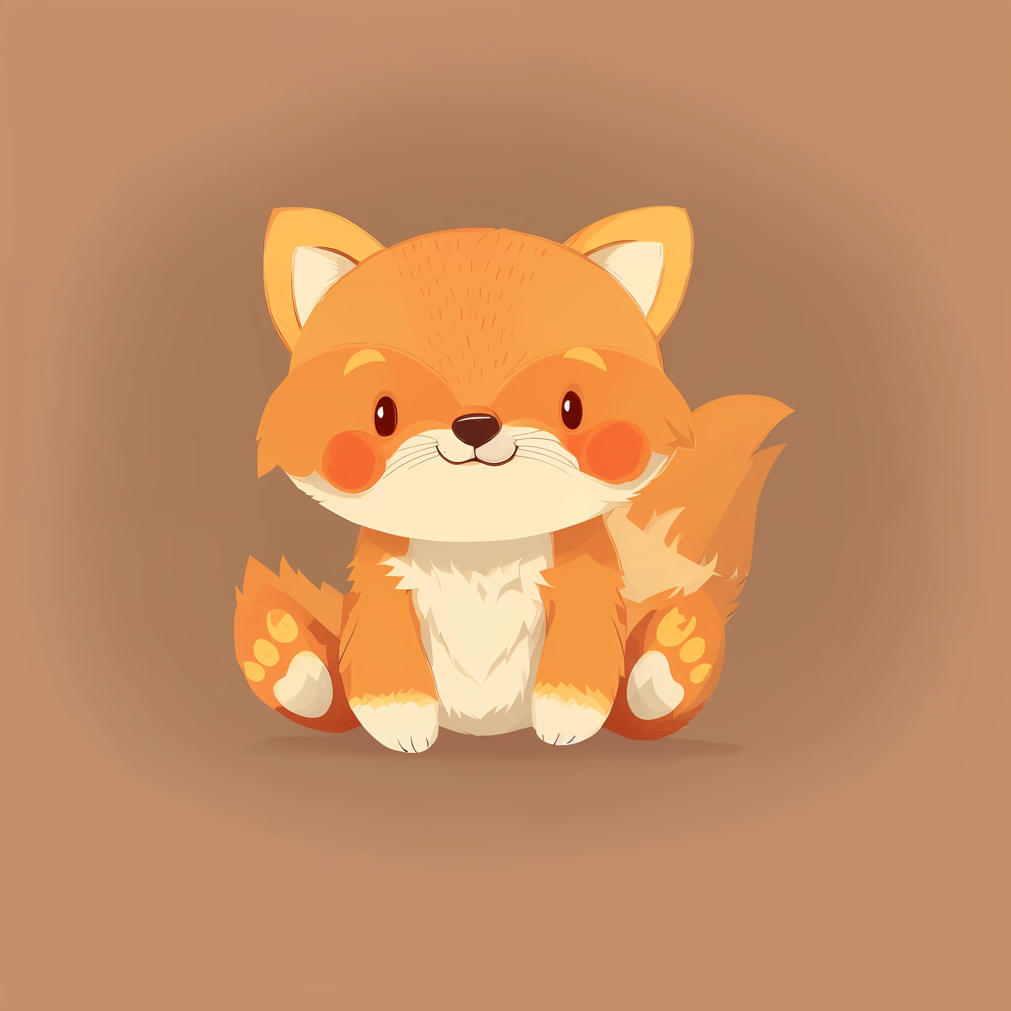 put the fox in a cardboard box as if it were a teddy bear