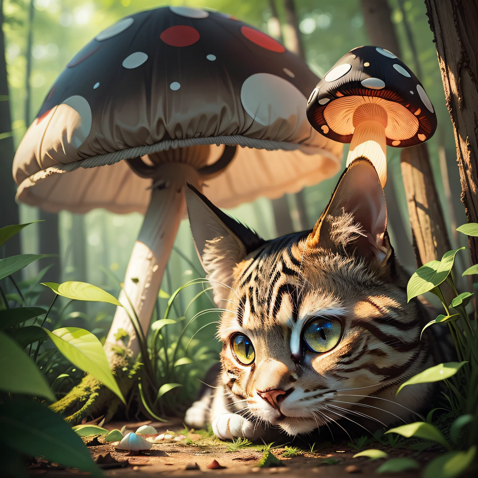 mushroom flexo in cat's big eye --auto --s2