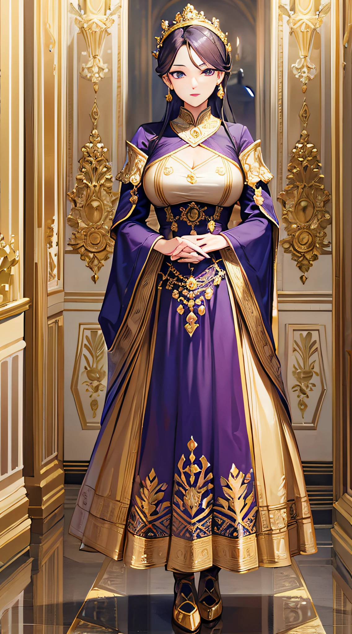 Royal sister mature woman full body photo