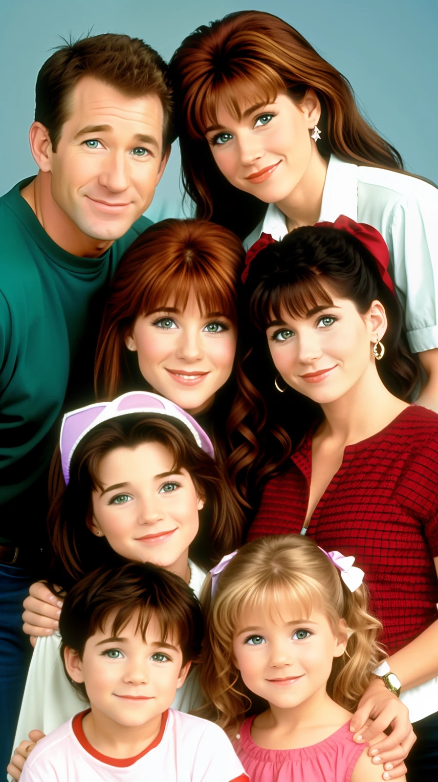 "Married with children" cast as babies