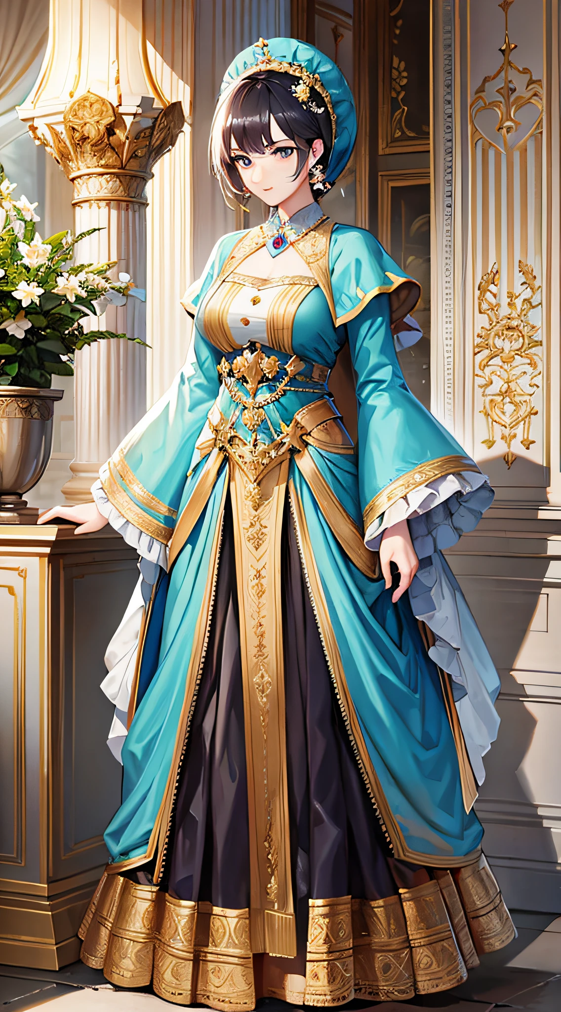 Royal sister mature woman full body photo