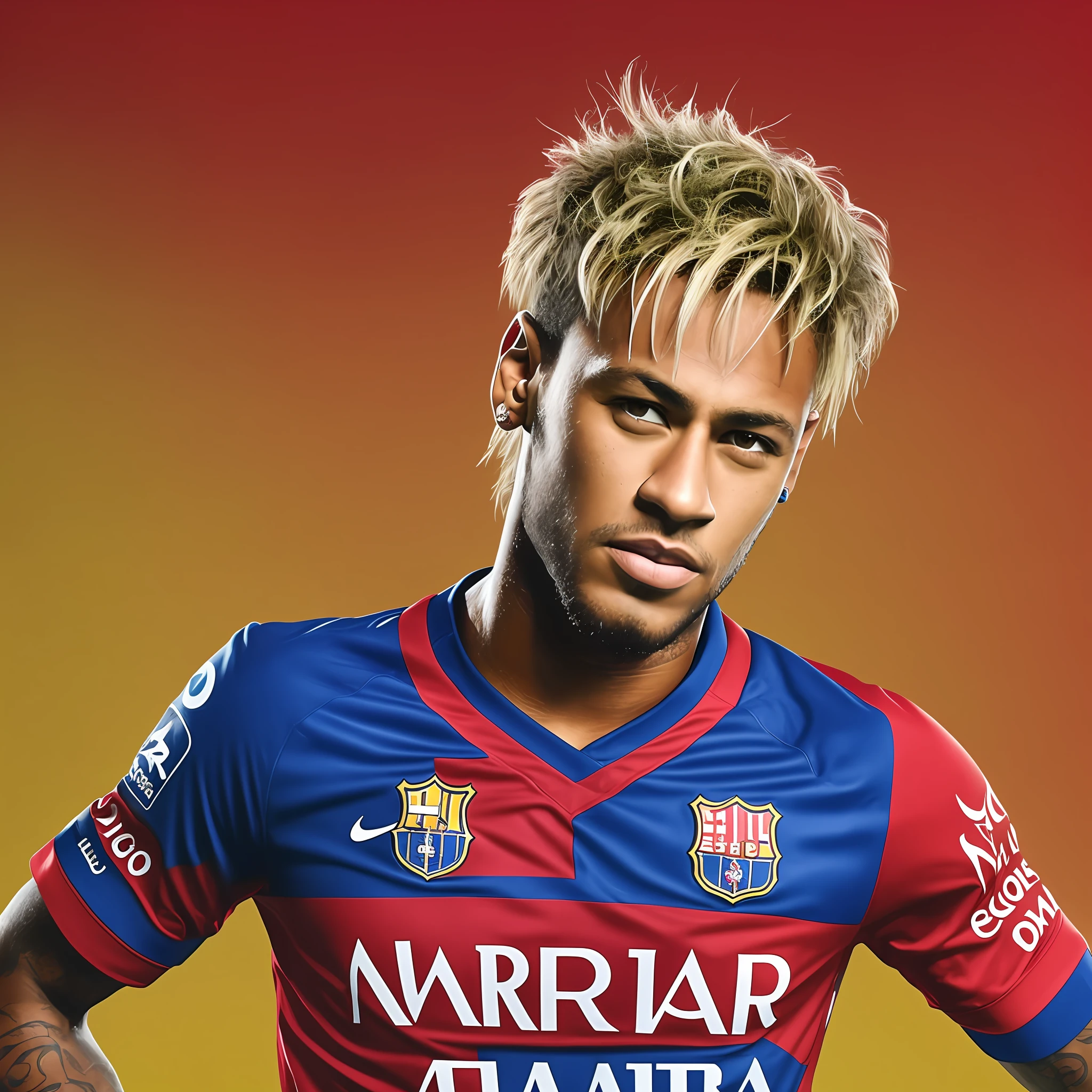 Neymar 4k with Fortaleza Esporte Clube shirt --auto --s2