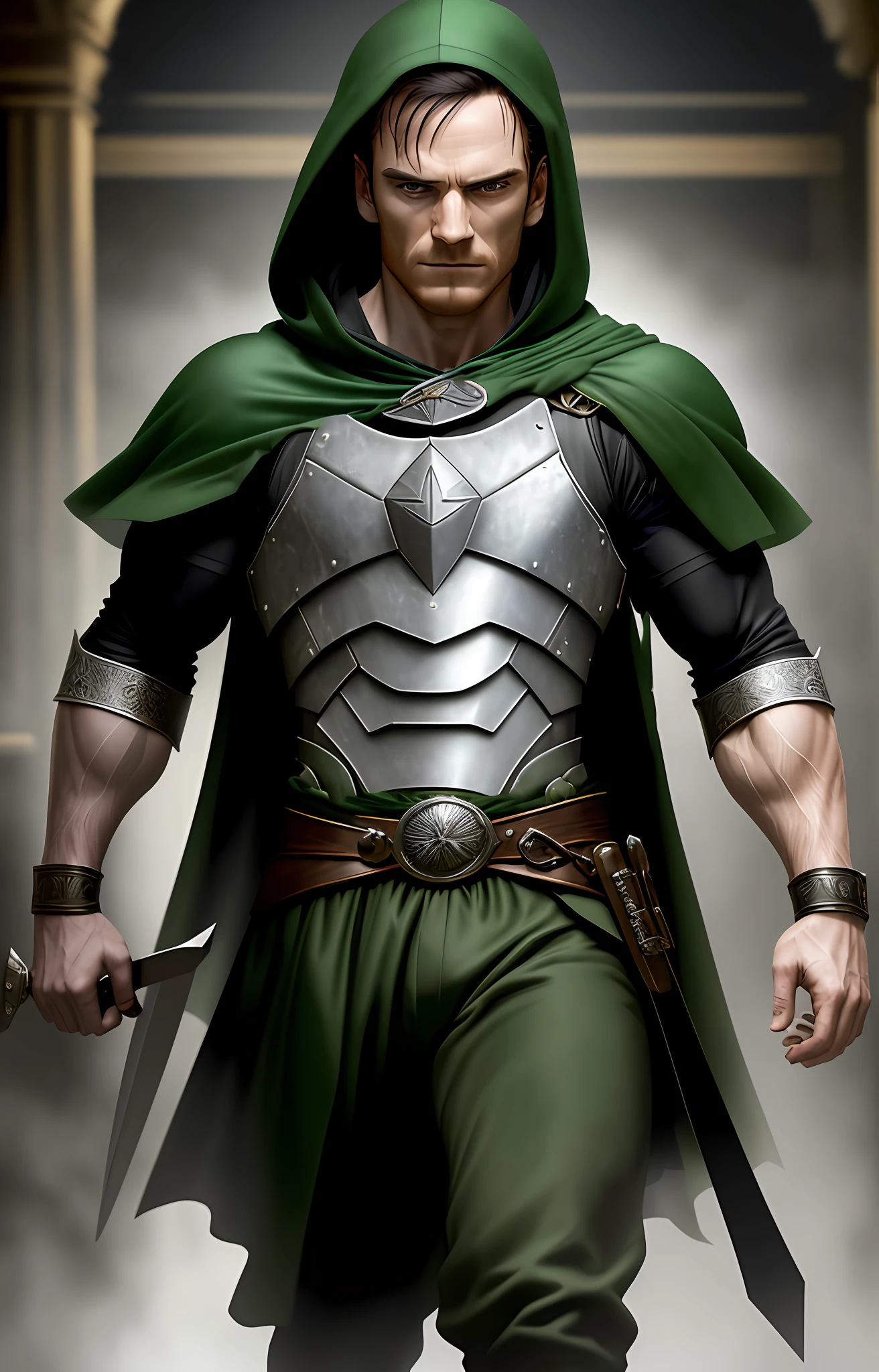 Grey Iron Armor Pectoral, 8K