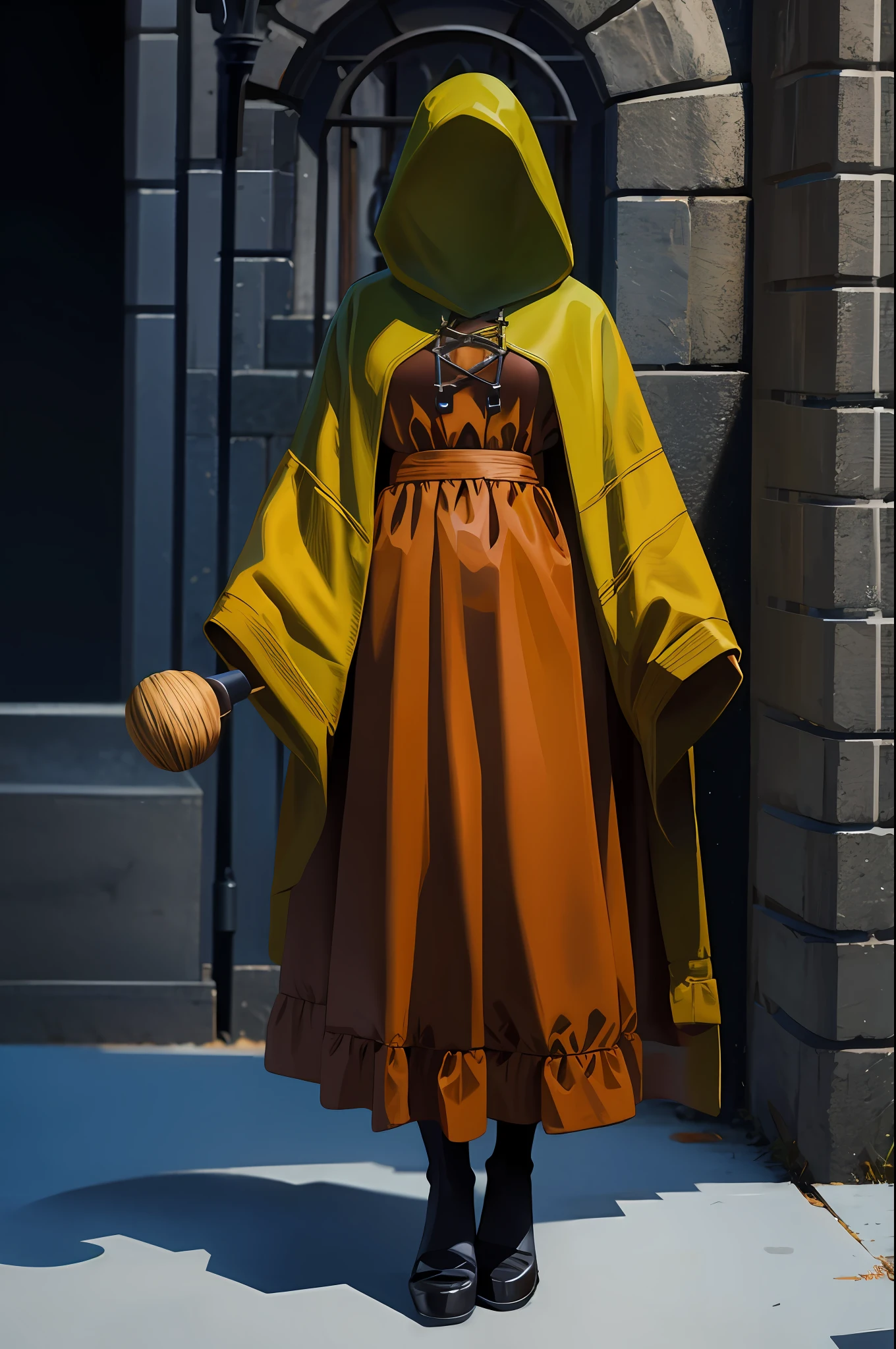 (masterpiece: 1.4), (best quality), (detailed), 1girl, ((invisible)), no humans, no face, no head, Gothic
