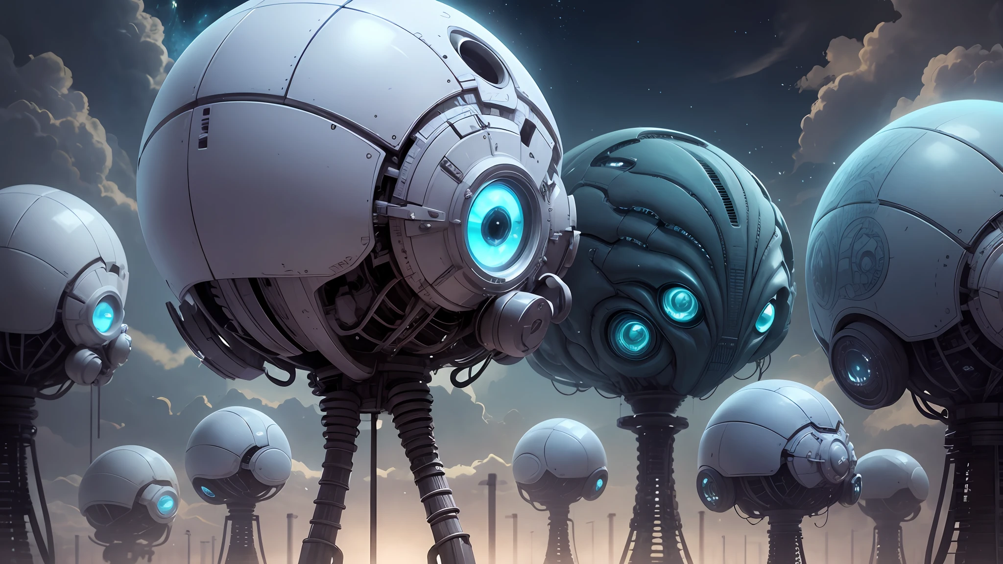 alien brain replacements stored for invasion of earth on alien ship,