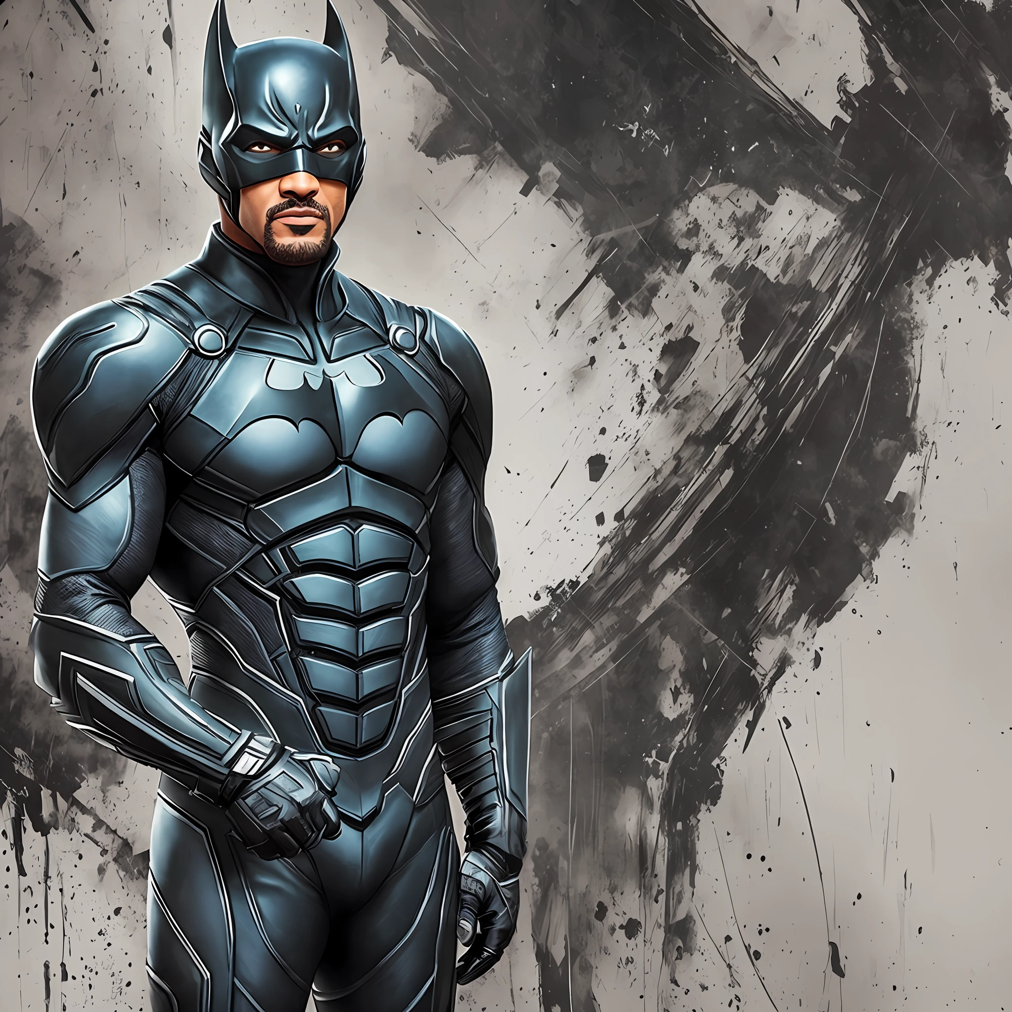 will smith, batman suit --auto --s2