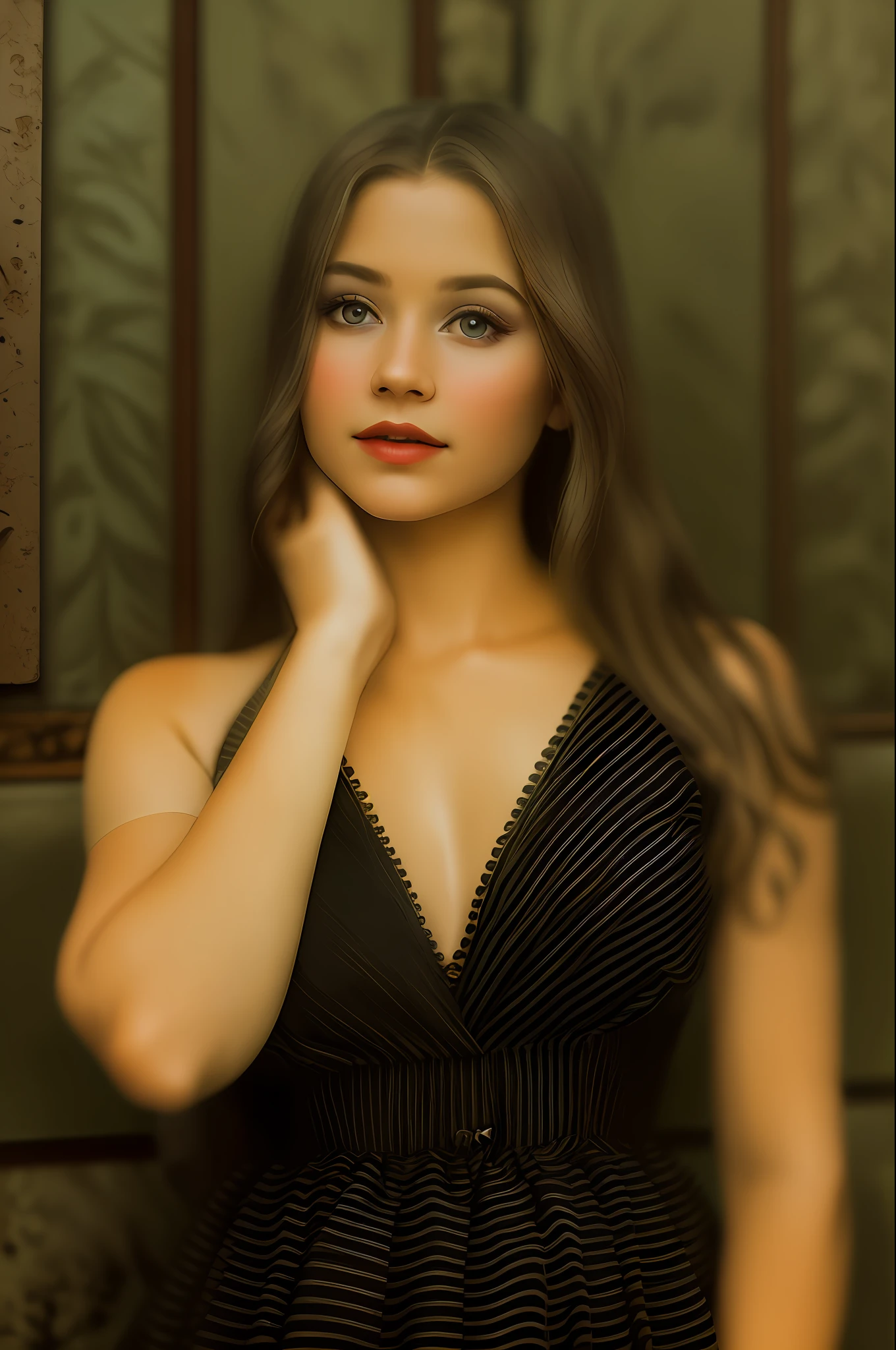 Photoshoop, professional editing, dark vintage
