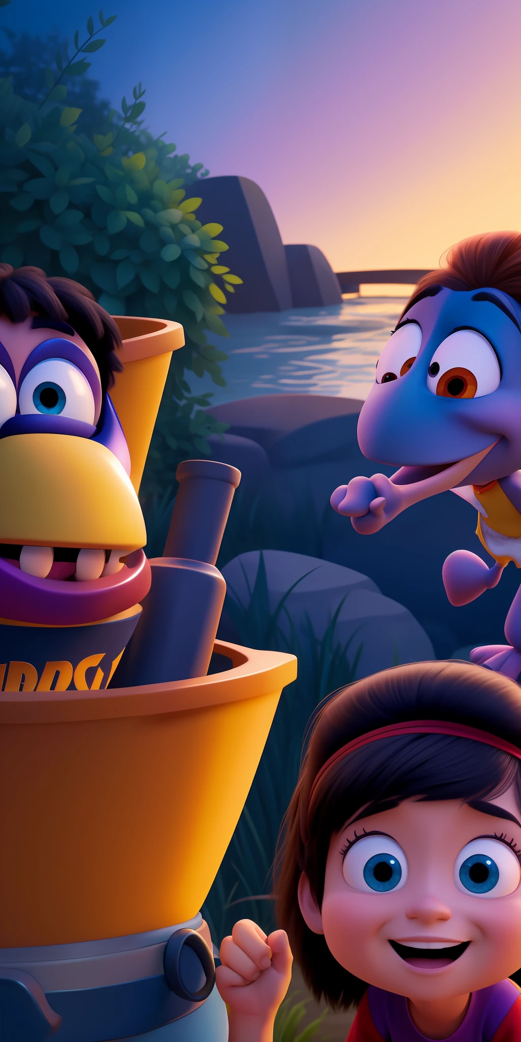 Pixar student cartoon