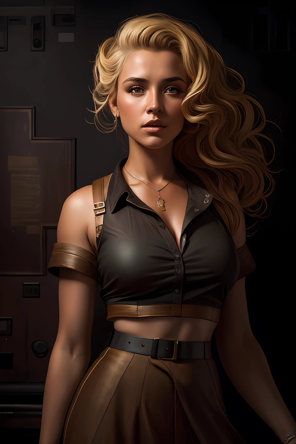 Masterpiece, beautiful german girl, blonde, uptown, cleavage, very detailed, dramatic lighting, digital art trends on Artstation 8k HD detailed realistic, detailed, skin texture, super detailed, realistic skin texture, armature, best quality, super high res, (fidelity: 1.4), high resolution, detailed, raw photo, sharp re, by lee jeffries nikon d850 film stock photograph 4 kodak portra 400 camera f1.6 lens rich colors hyper realistic lifelike texture dramatic lighting unrealengine trending on artstation cinestill 800 ,