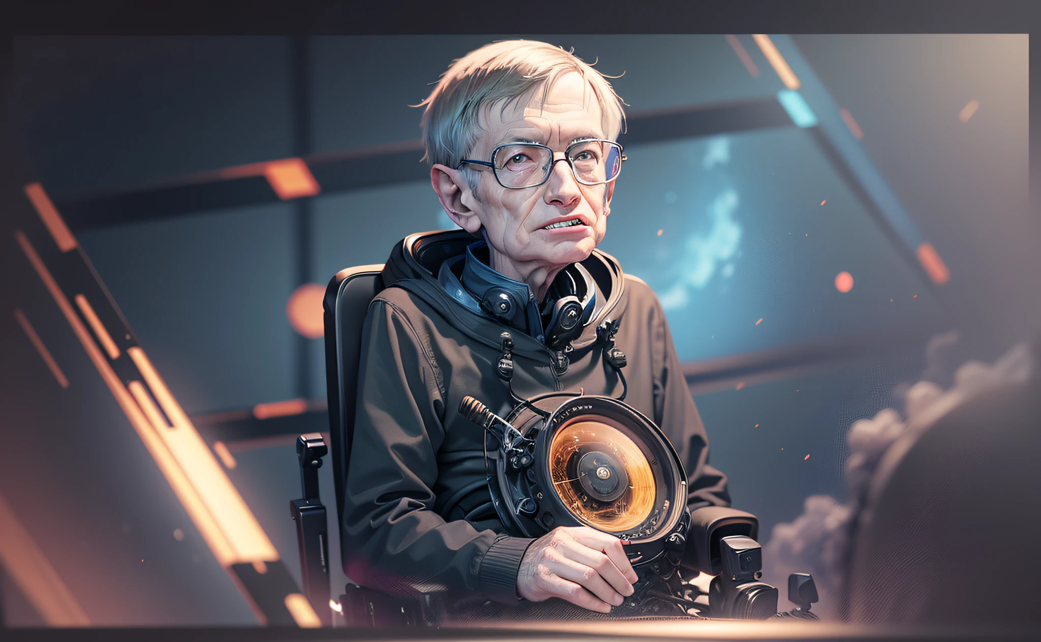 Stephen Hawking 8k --auto --s2