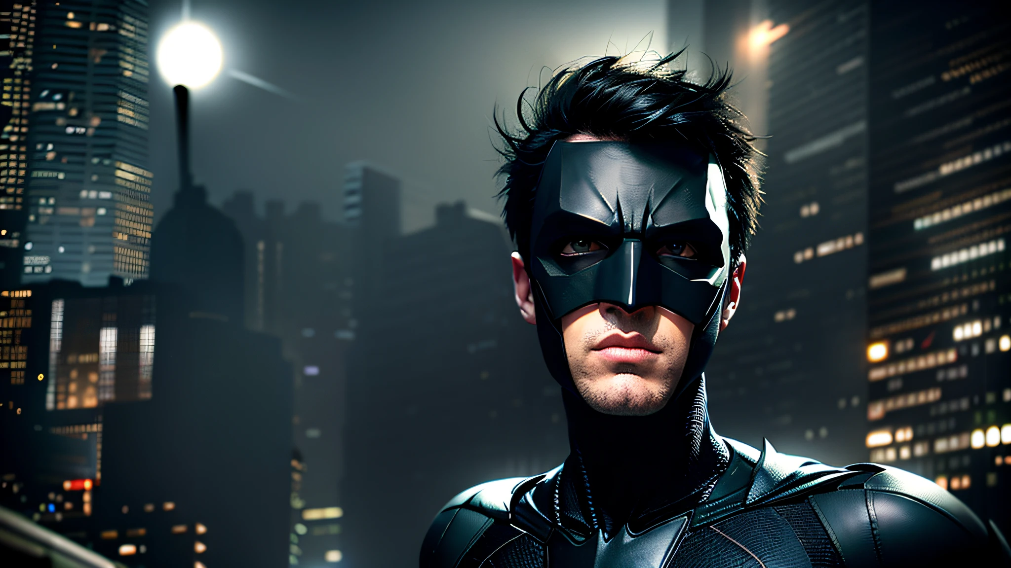 I messed with the Batman suit