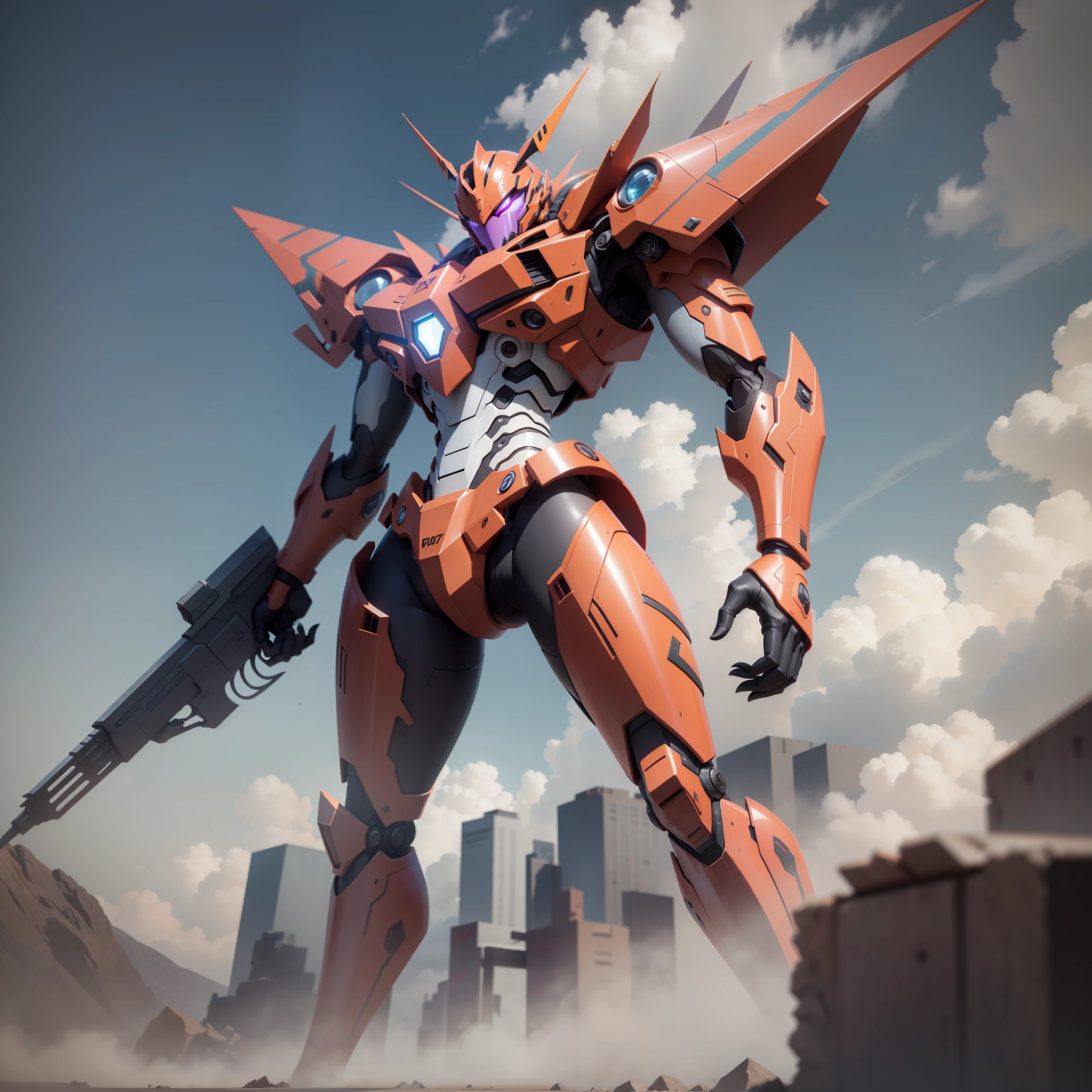 imagem estilo de um robo gritando com sangue na boca, evangelion concept art, evangelion third impact inspired, neon genesis evangelion fanart, evangelion beast mode, rebuild of evangelion, eva unit 0 1, pterodactyl mecha, eva unit-00 in the back, mecha art, evangelion anime,,4K,3D,Unreal Engine 5,Detalhado