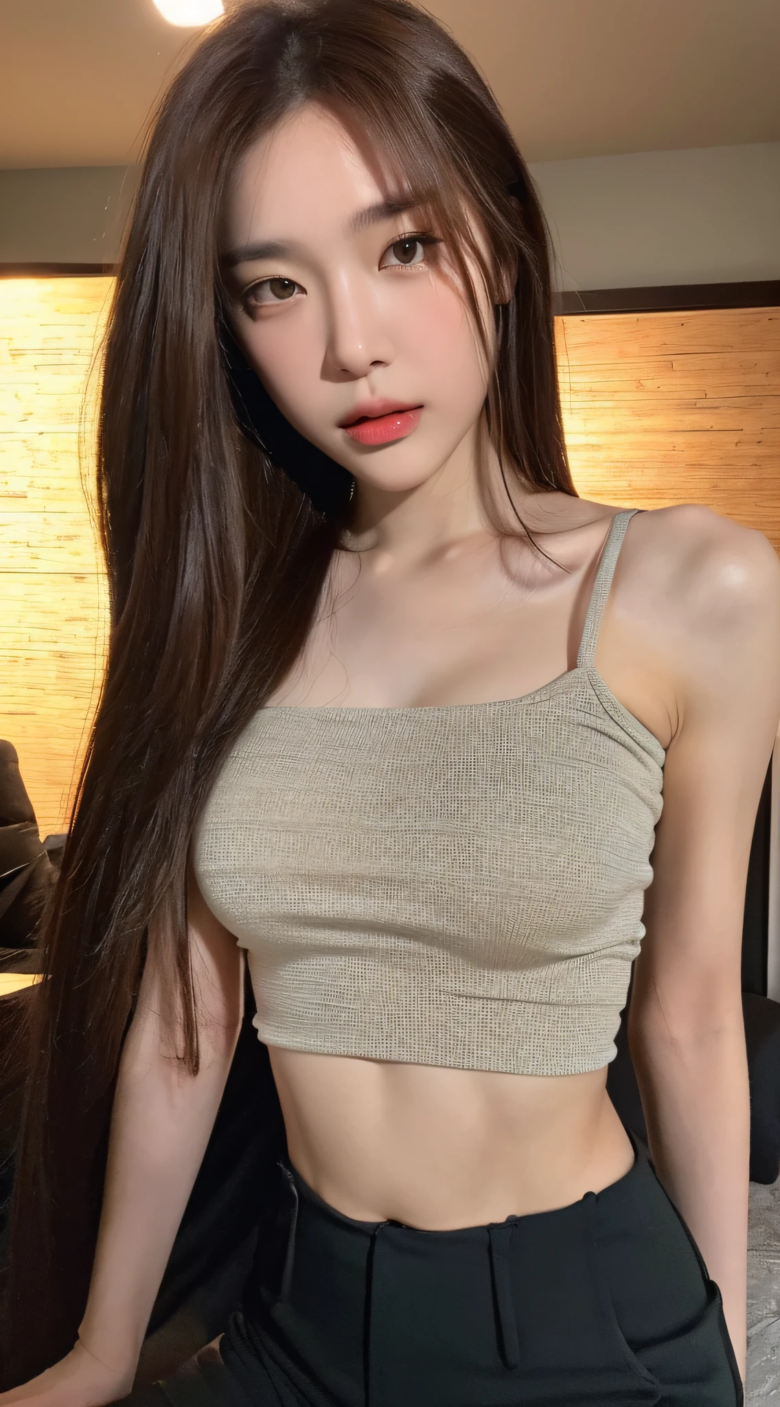 ((Top Quality, 8k, Masterpiece: 1.3)), Crisp Focus: 1.2, Beautiful Women in Perfect Style: 1.4, Slender Abs: 1.2, ((Dark Brown Hair, Big: 1.5)), Street: 1.2, Highly Detailed Face and Skin Texture, Detailed Eyes, Double Eyelids
