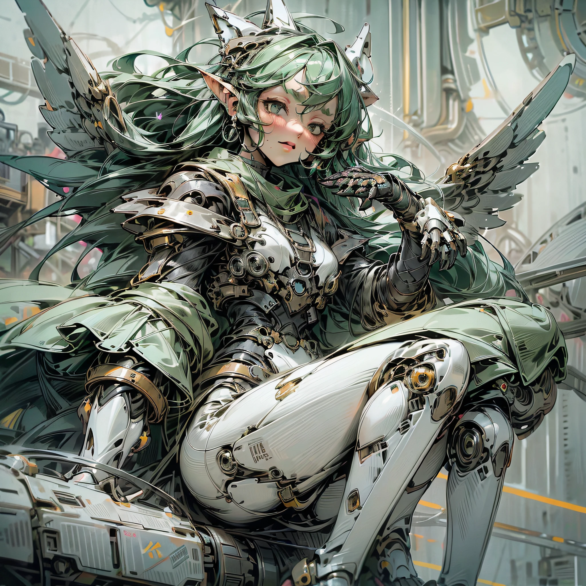 ((best quality)), ((masterpiece)), (detailed), alluring succubus, ethereal beauty, perched on a cloud, (fantasy illustration:1.3), enchanting gaze, captivating pose, delicate wings, otherworldly charm, mystical sky, (Luis Royo:1.2), (Yoshitaka Amano:1.1), moonlit night, soft colors, (detailed cloudscape:1.3), (high-resolution:1.2)
Negative prompt: EasyNegative, (worst quality, low quality:1.4), [:(badhandv4:1.5):27],nsfw
Steps: 20, Sampler: Euler a, CFG scale: 7, Seed: 396392455, Size: 640x960, Model hash: 8c3643324f, Model: KawaICE_CH_FP16, Denoising strength: 0.7, Clip skip: 2, ENSD: 31337, Hires upscale: 2, Hires upscaler: Latent, Version: v1.3.0 --auto --s2