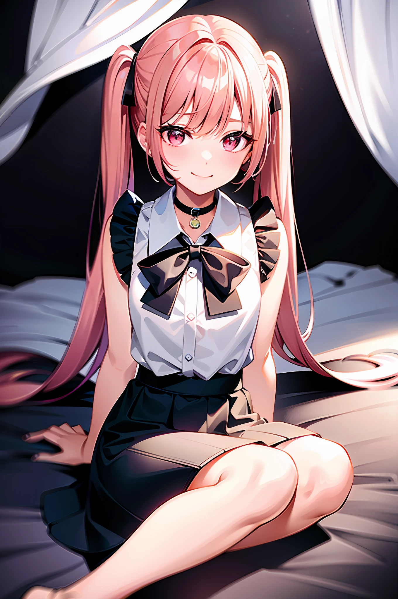 a smiling look