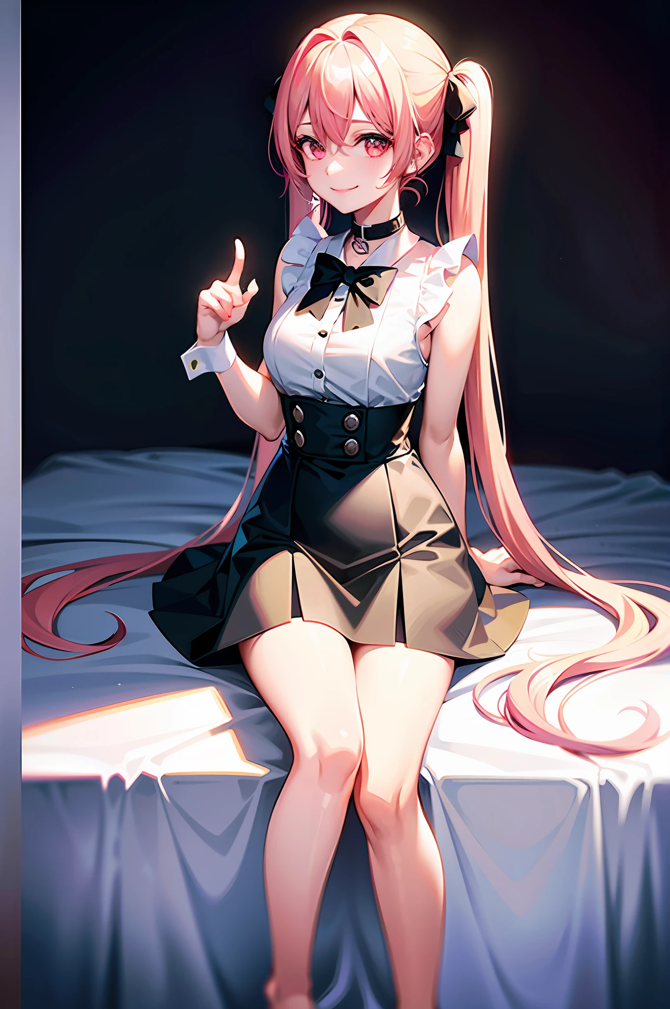 a smiling look
