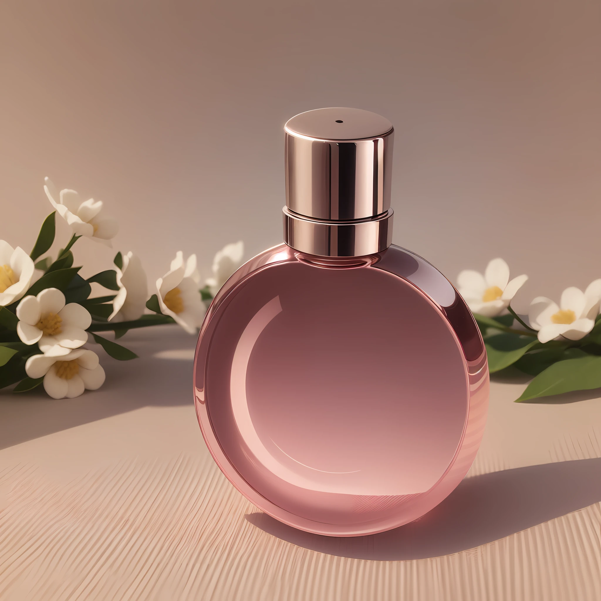 Simple, round, warm, cute, small, perfume bottle, pink series, male perfume --auto --s2
