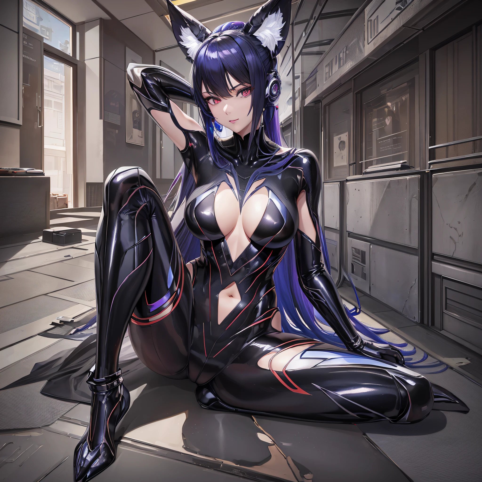 ((Acura, 8K, Masterpiece: 1.3)), Full body, Long legs, Focal length: 1.2, Perfect Body Beauty: 1.4, Female Venom, Symbiote, Spider-Man --auto --s2