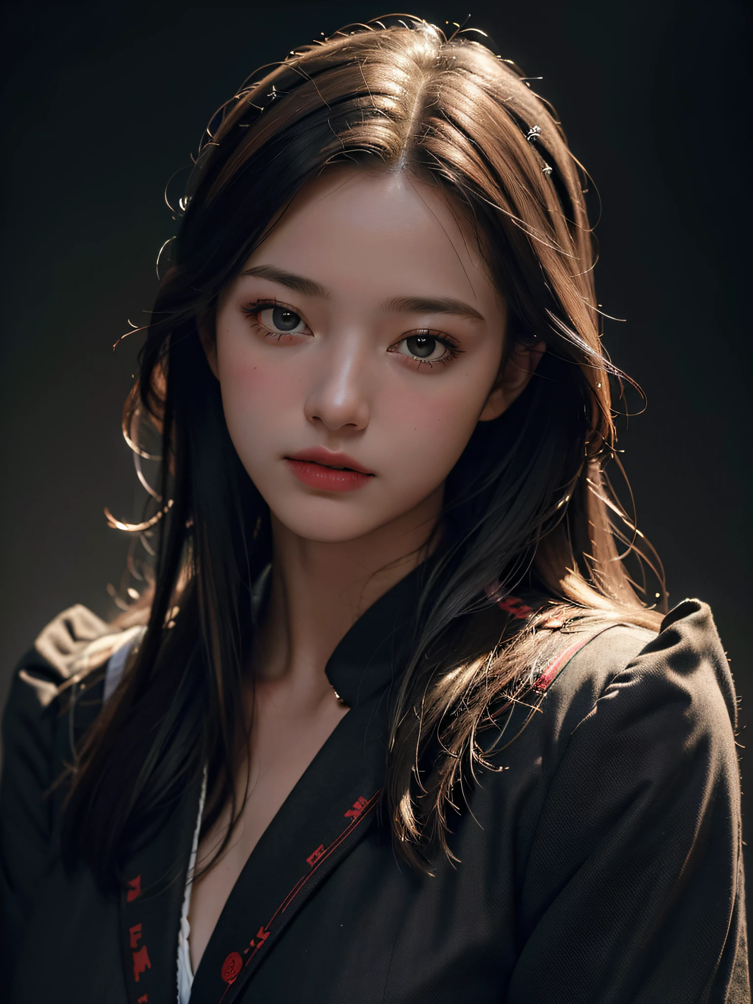 best quality,(RAW photo:1.2),(masterpiece:1.4),(photorealistic:1.4),(highres:1.4), 1girl, depth of field, flight attendant, intricately detailed,8k, extremely detailed, perfect lighting, epic background
