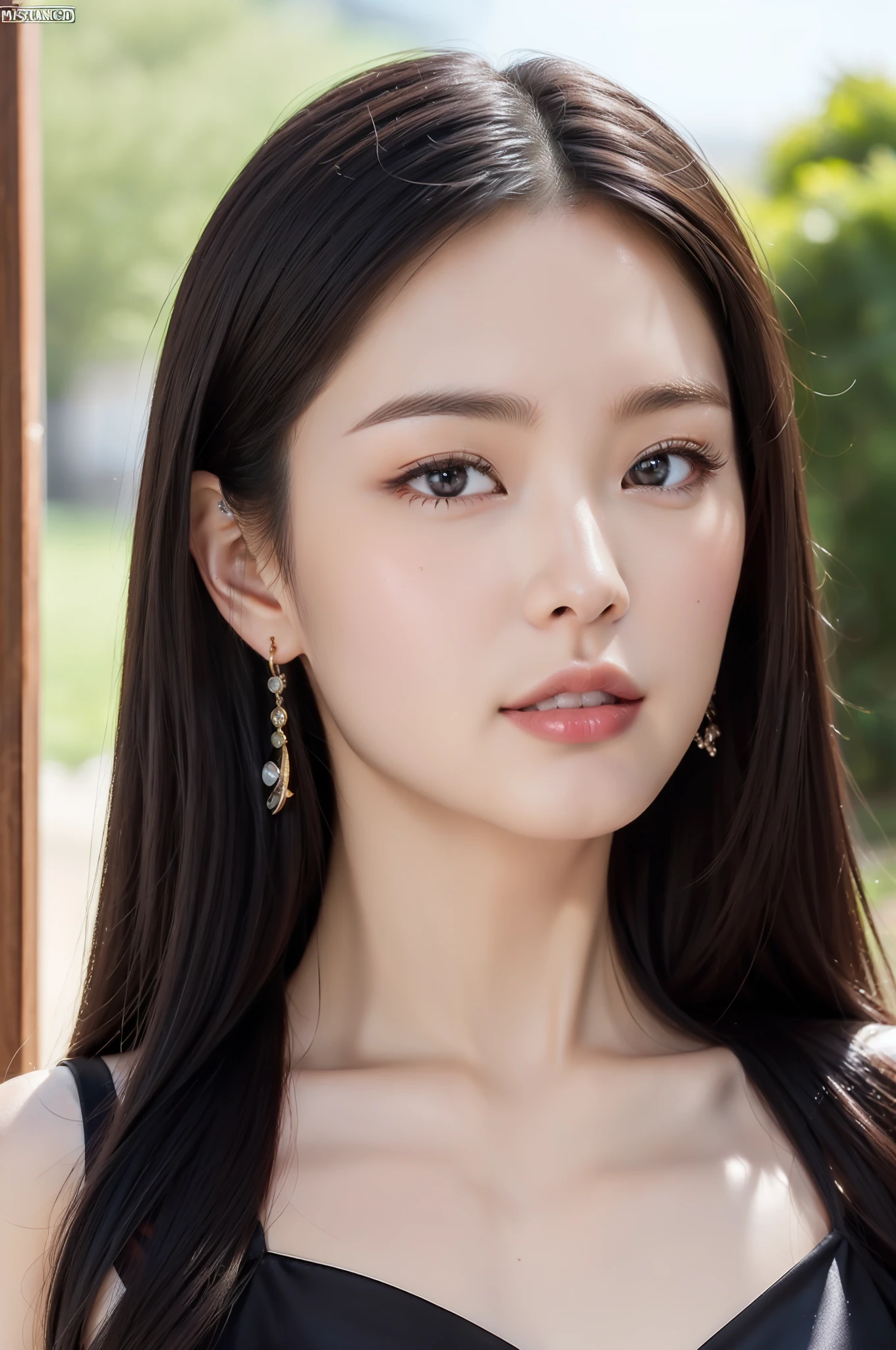 ((Best Quality, 8k, Masterpiece: 1.3)), Full Body, Focus Clear: 1.2, Style Outstanding Beauty: 1.4, ((Black Hair, Big: 1.2)), Bikini, Highly Detailed Face and Skin Texture, Detailed Eyes, Double Eyelids