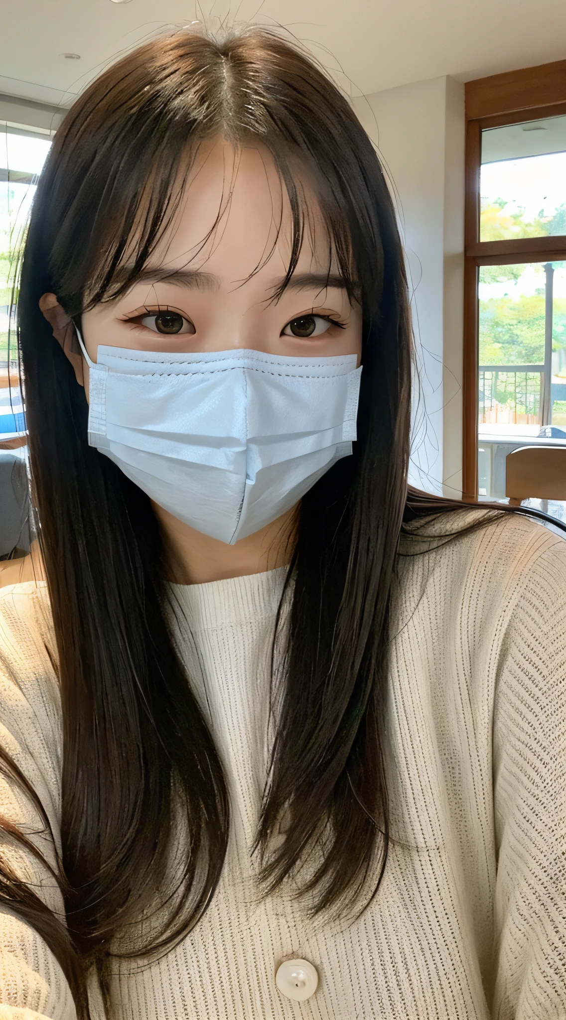 Wearing a mask