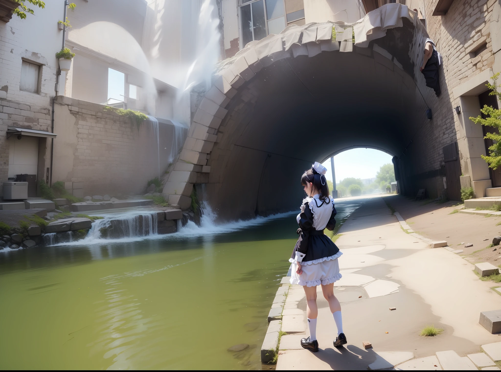 Change your clothes into a maid outfit