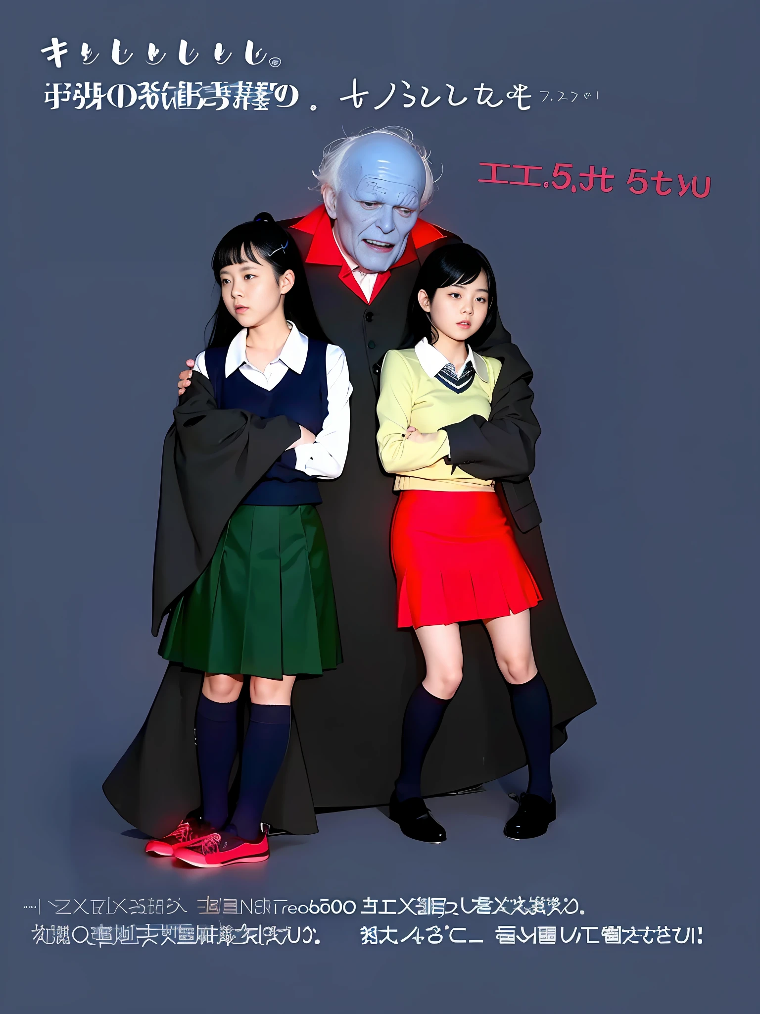 ((Blazer school uniform, fearful face, distressed face, crying face)), (8k, highest quality, masterpiece: 1.2), (realistic, photorealistic: 1.37), ultra-detail, highest quality, ultra-high resolution, professional lighting, photon mapping, radiosity, physically based rendering, cinematic lighting, night road, depth of field, focusing, sun rays, good composition,( Bokeh:1.2),1 girl,(full body),(mouth closed),beautiful eyes,pose,constriction,dark blue high socks,black hair,unkempt hair,long hair fluttering in the wind,(ulzzang-6500:1.2) mix4, hiqcgbody