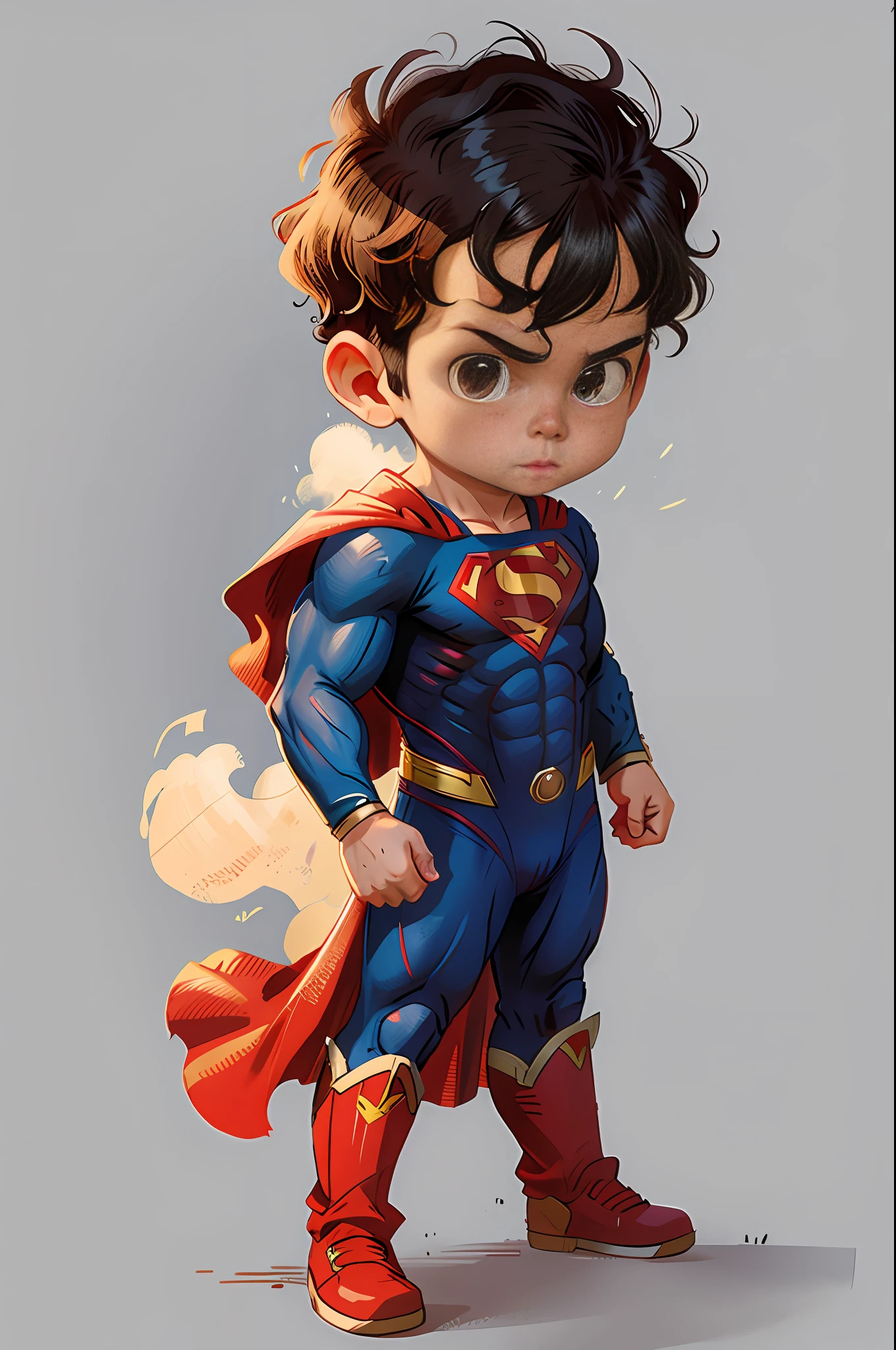 ??? dressed as Superman