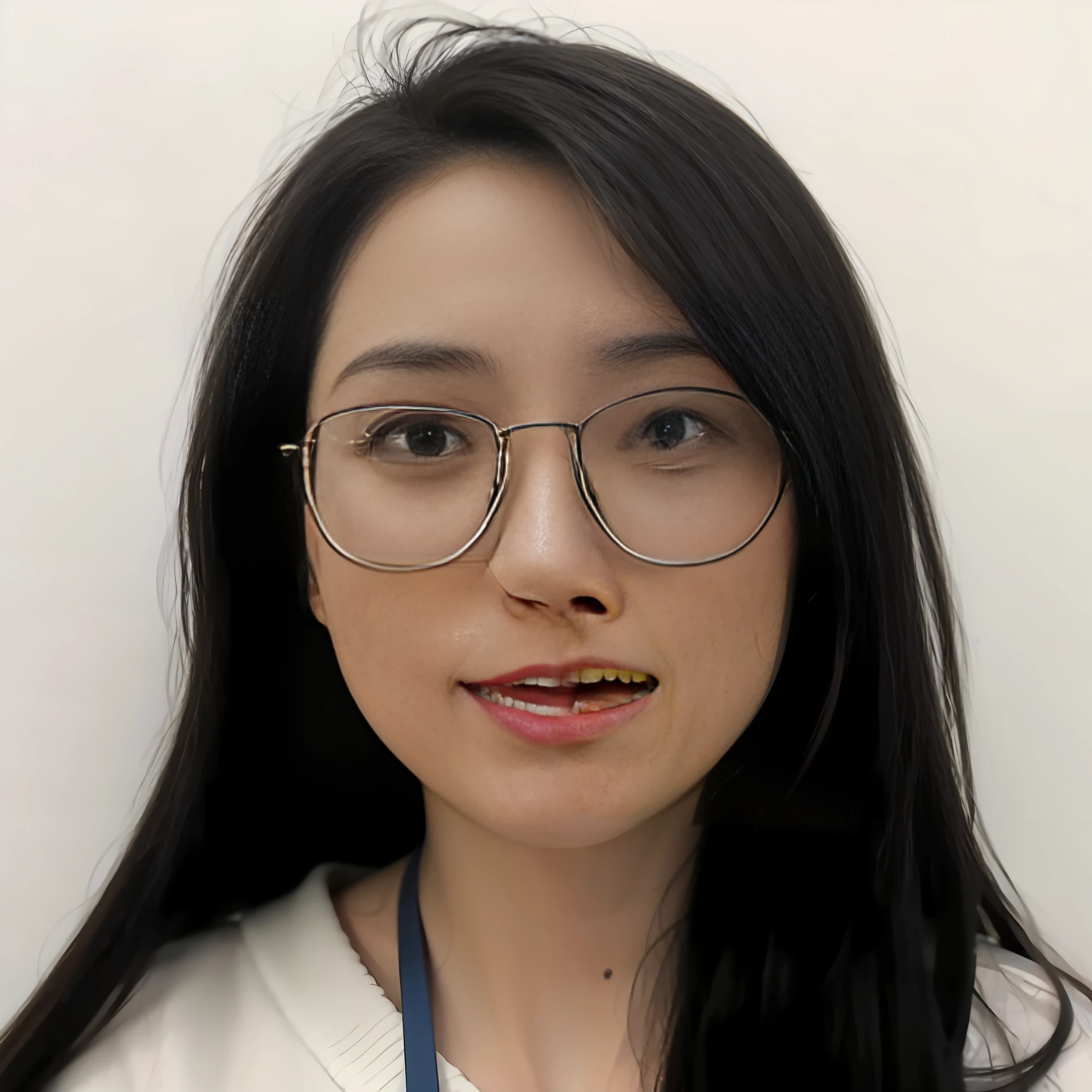 Wear glasses, no bra