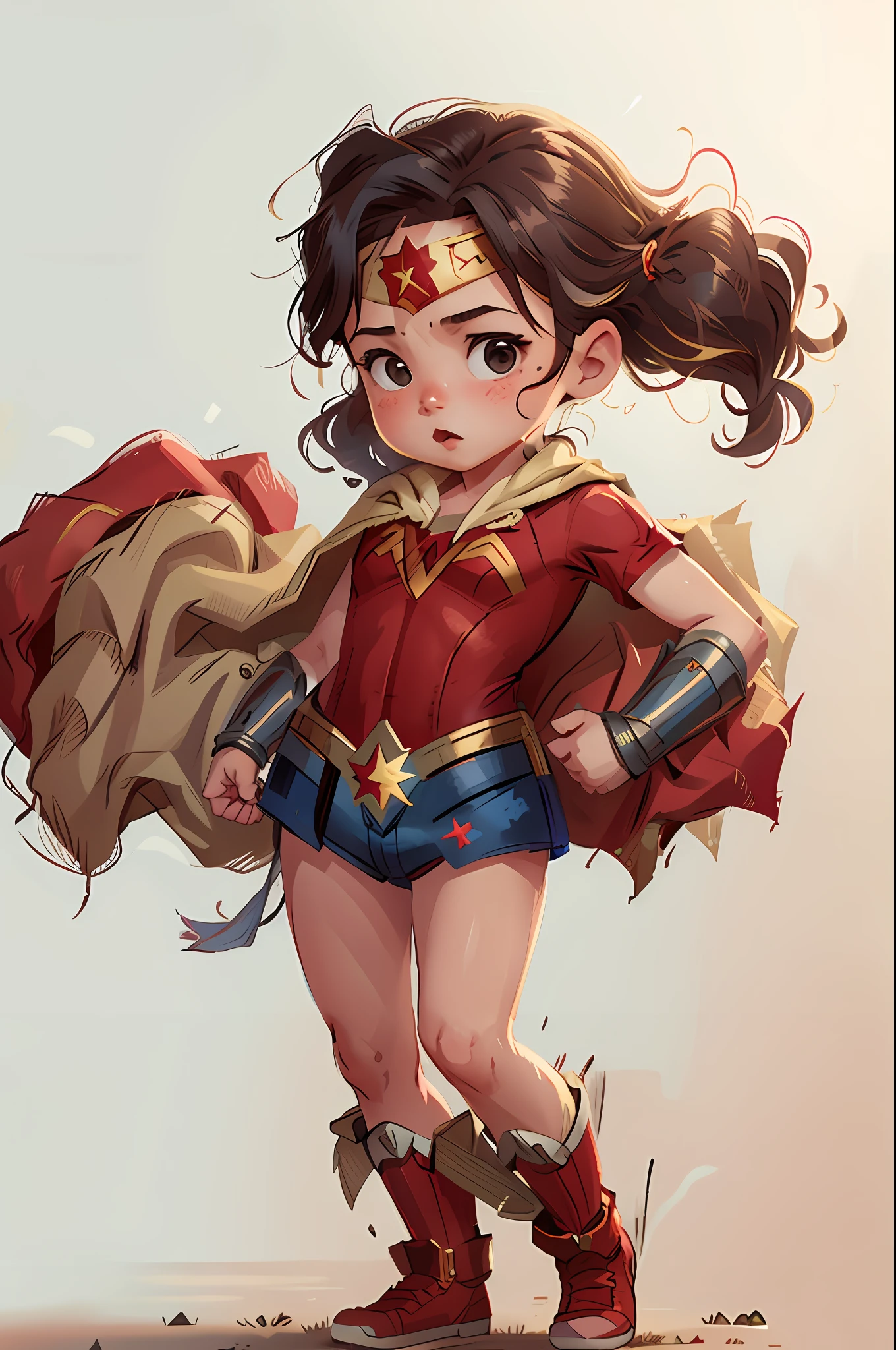 ??? dressed as Wonder woman