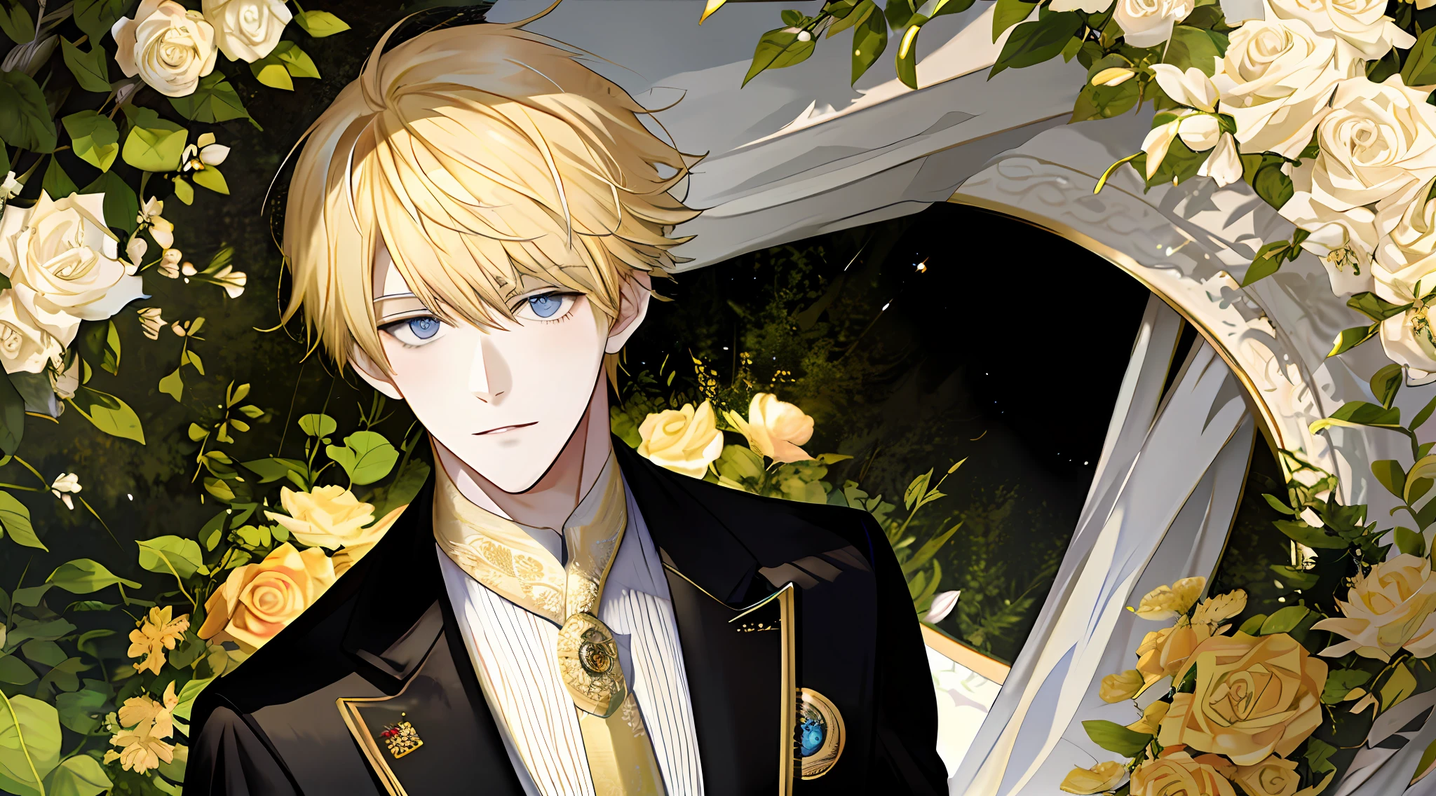Blonde, boy, handsome