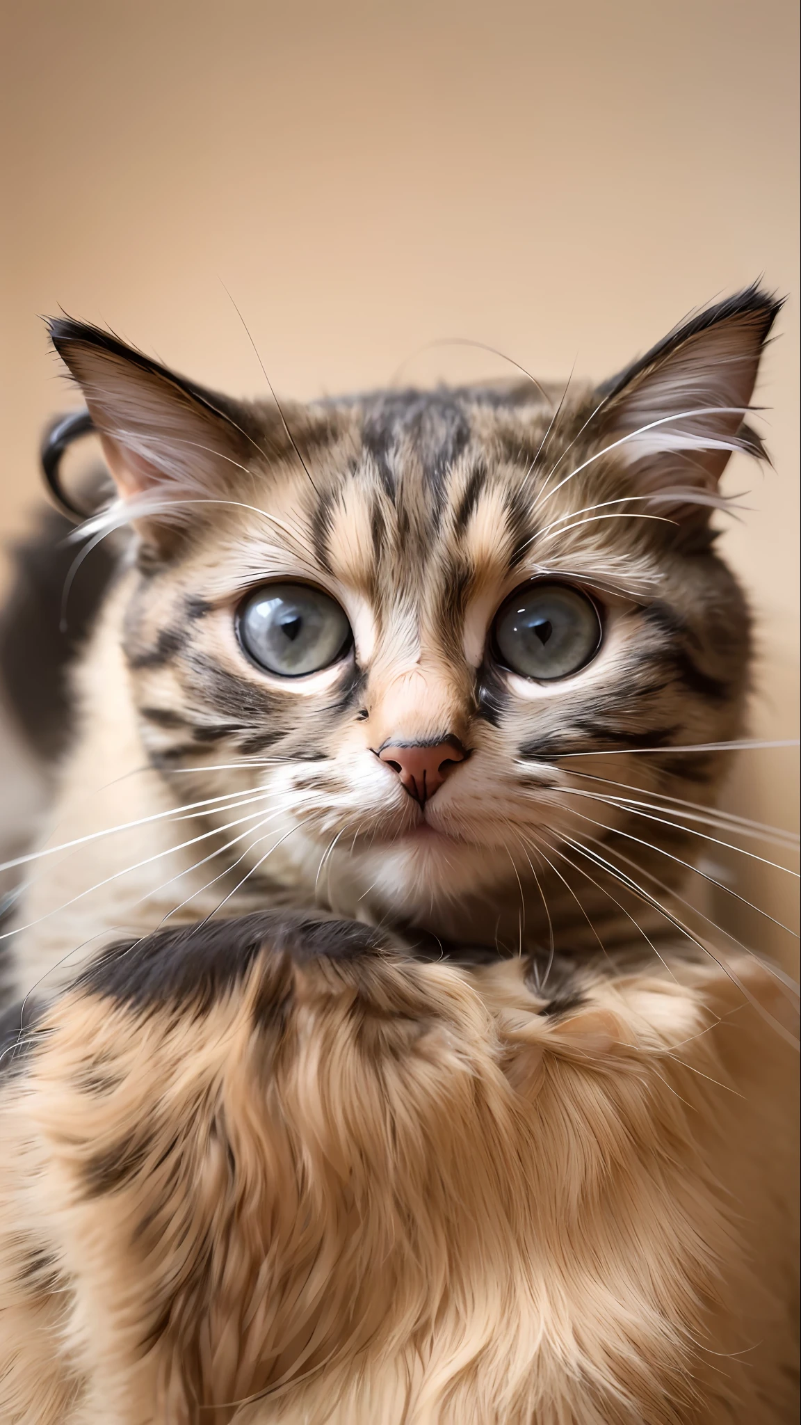 there is a cat that is looking at the camera, a cute cat, cat photo, lovingly looking at camera, fluffy face, photo of a cat, staring into the camera, is looking at the camera, stares at the camera, cute cat photo, cute cat, glaring at the camera, staring at the camera, close up cat, staring in the camera